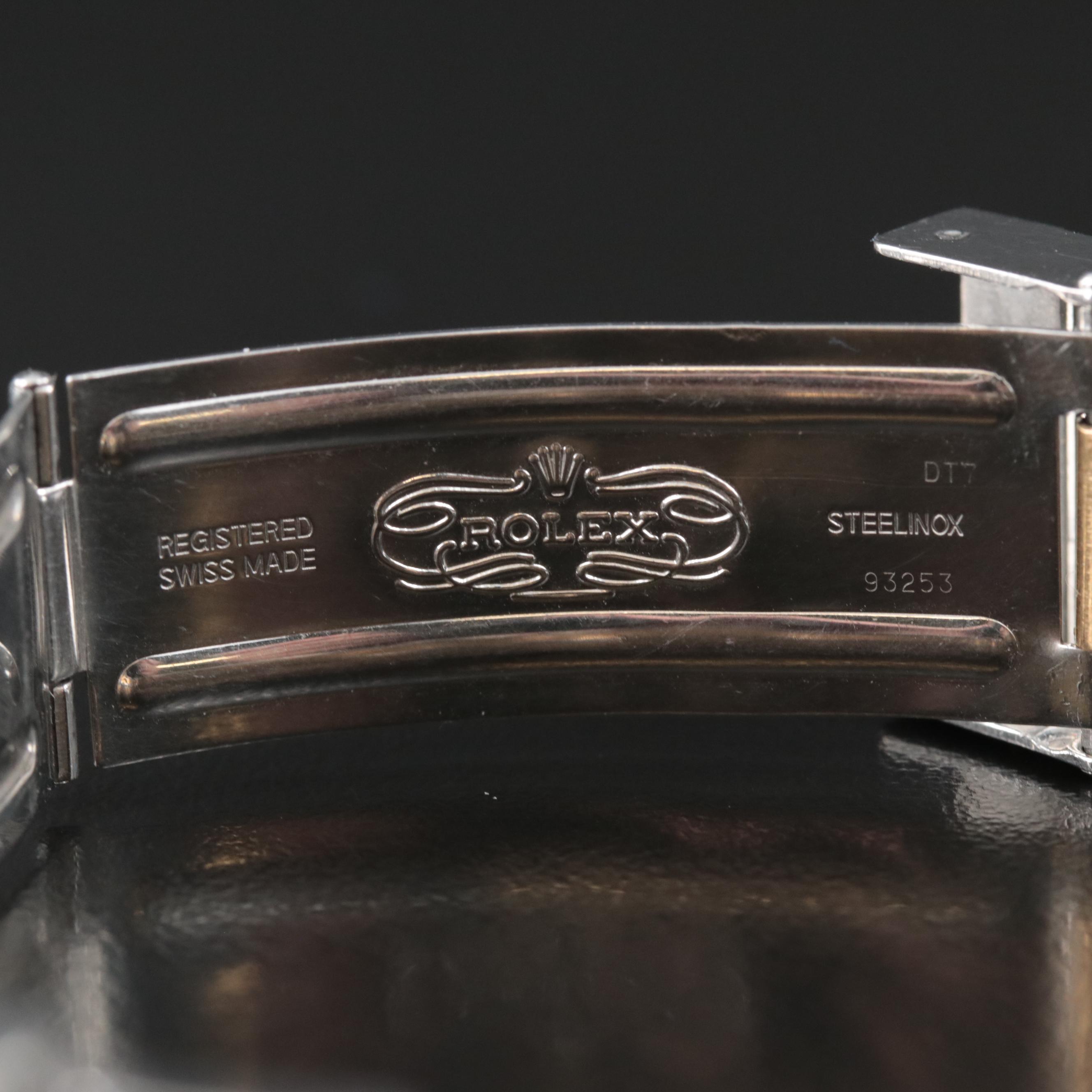 2002 18K and Stainless Steel Rolex Submariner Date Watch