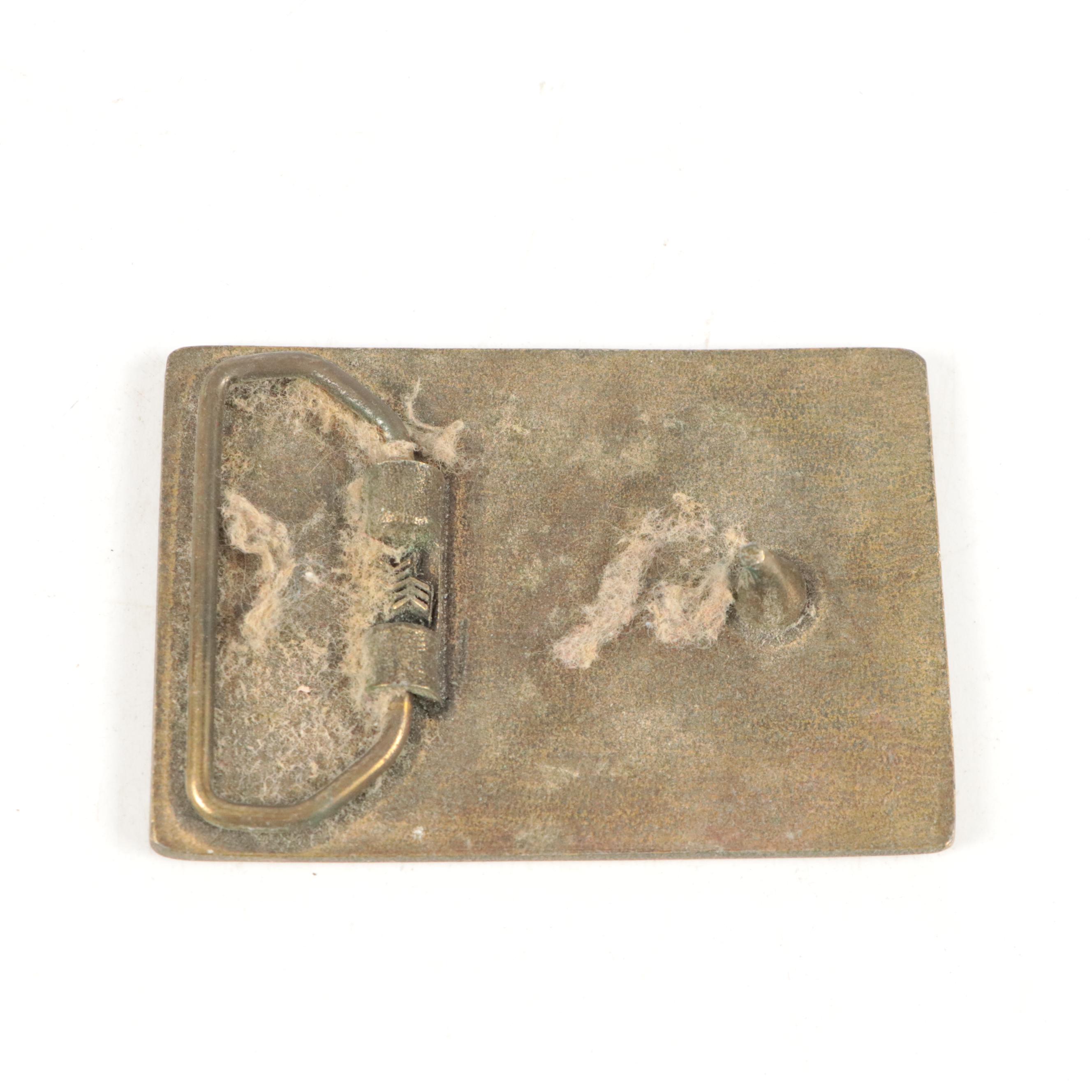 Valley Forge Handcrafted Metal and Leather Belt Buckles with Other Belt Buckles