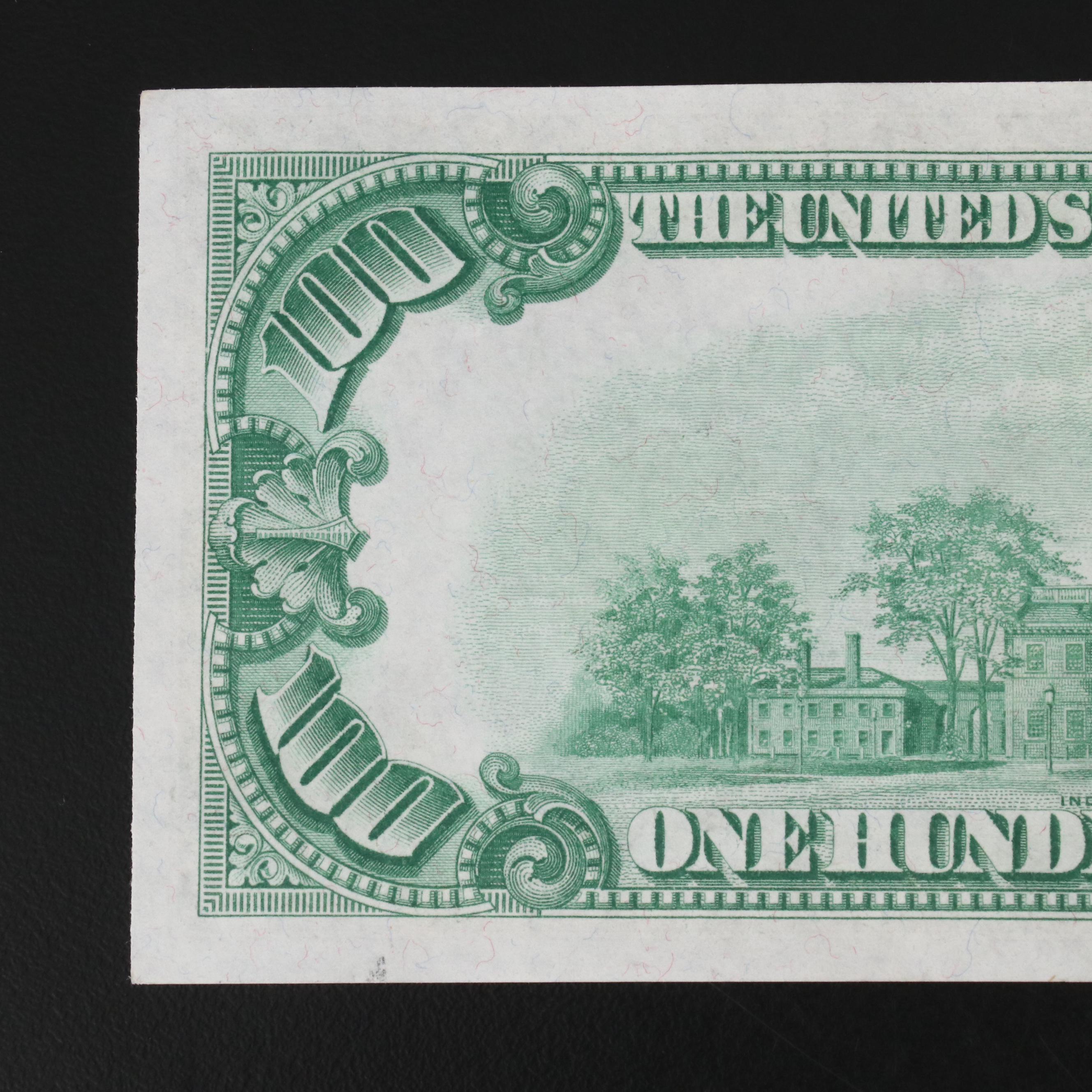 Uncirculated 1934  $100 Dollar Federal Reserve Note