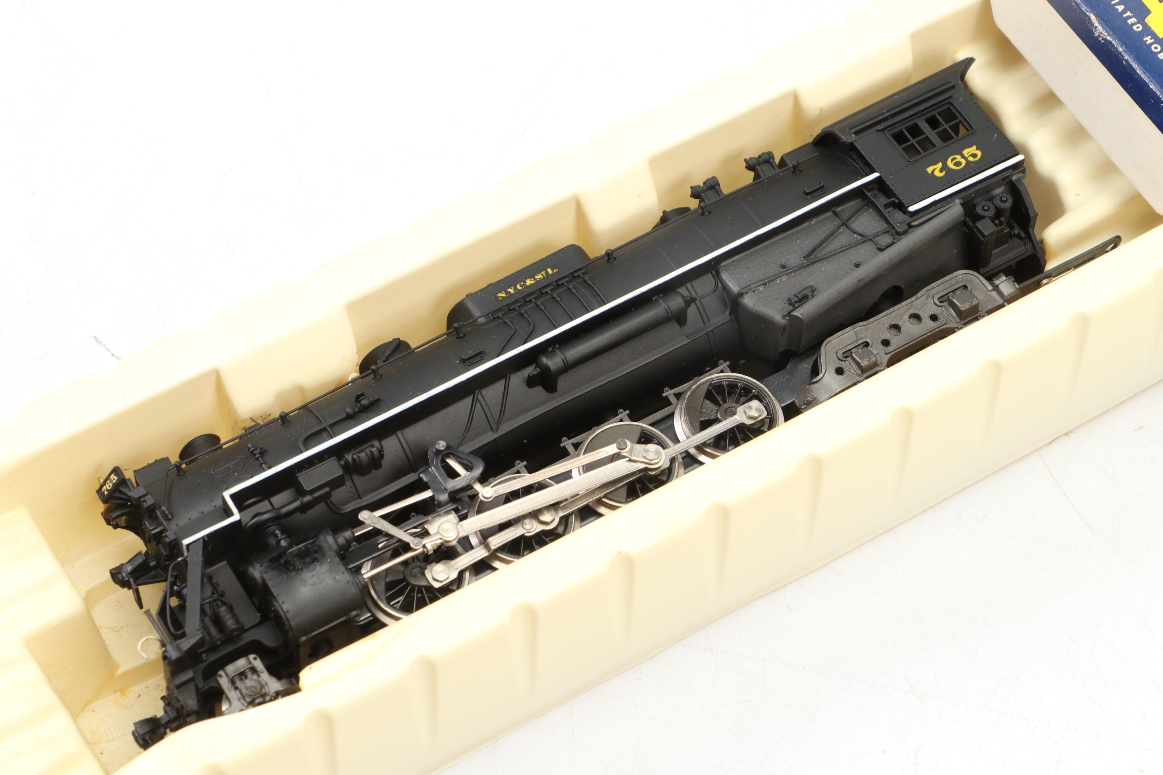 AHM "Hudson", "Heavy Pacific", and "Berkshire" HO Scale Model Trains