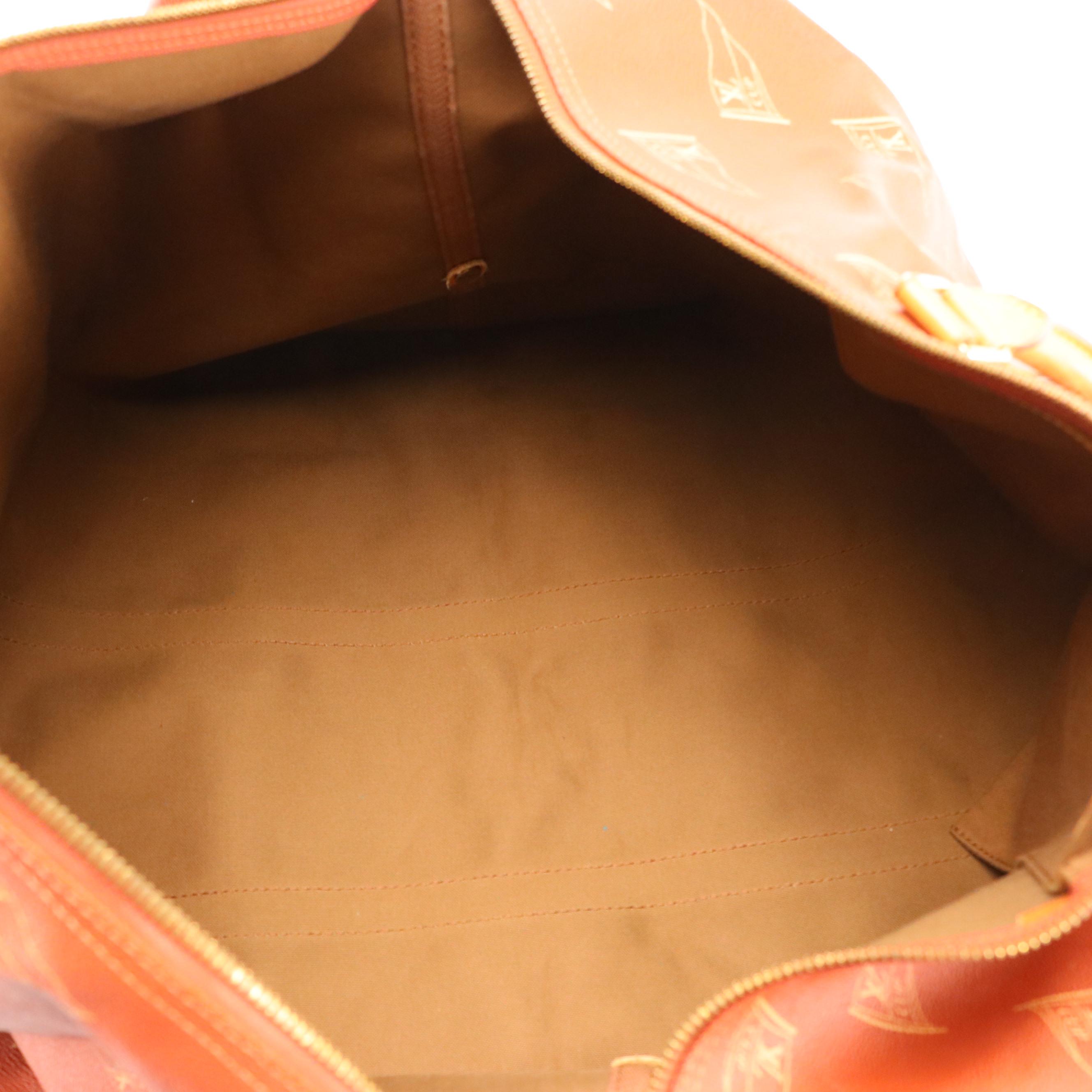 Louis Vuitton America's Cup Abogani Keepall Bandoulière in Monogram Flag Canvas