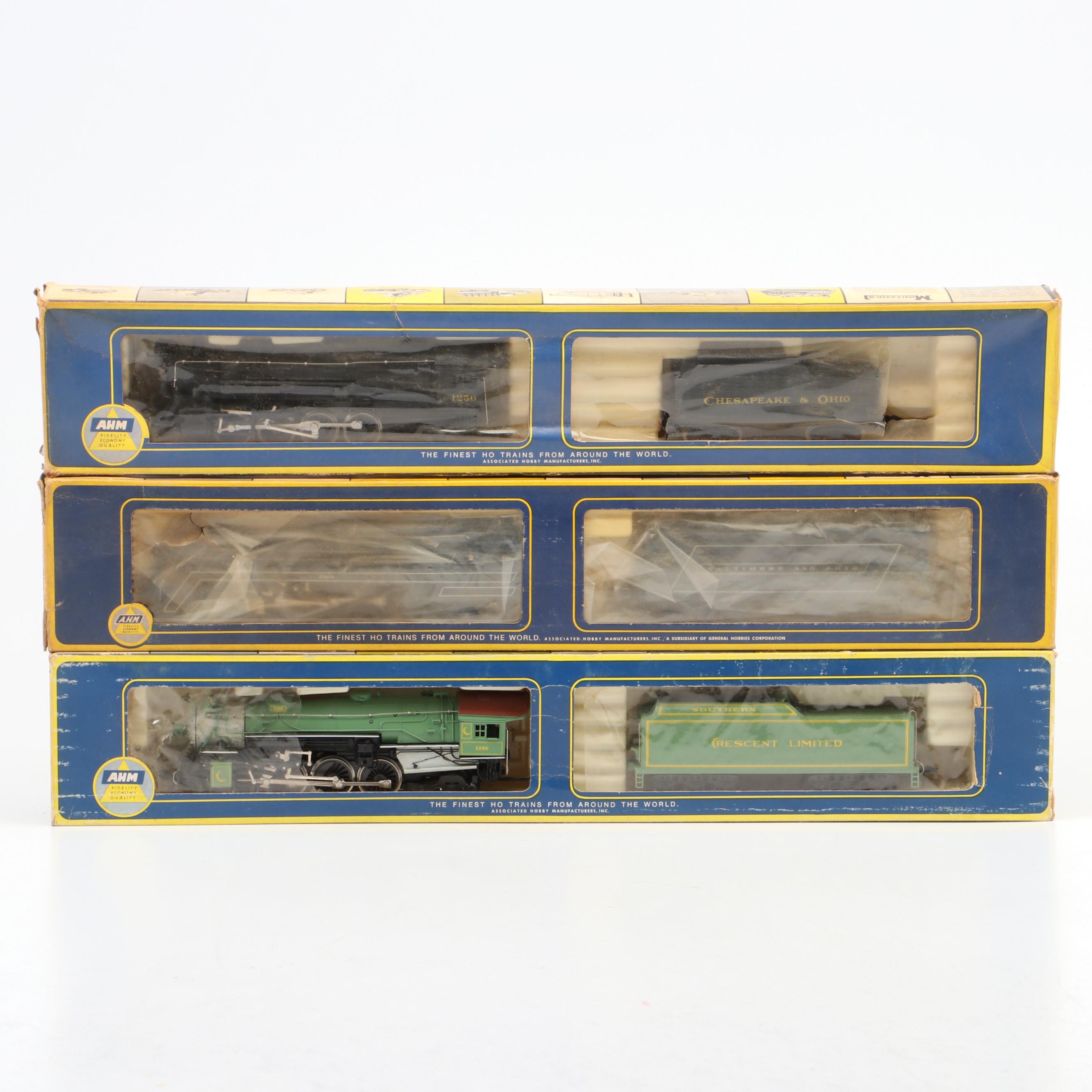 AHM "Heavy Mikado" and More HO Scale Trains