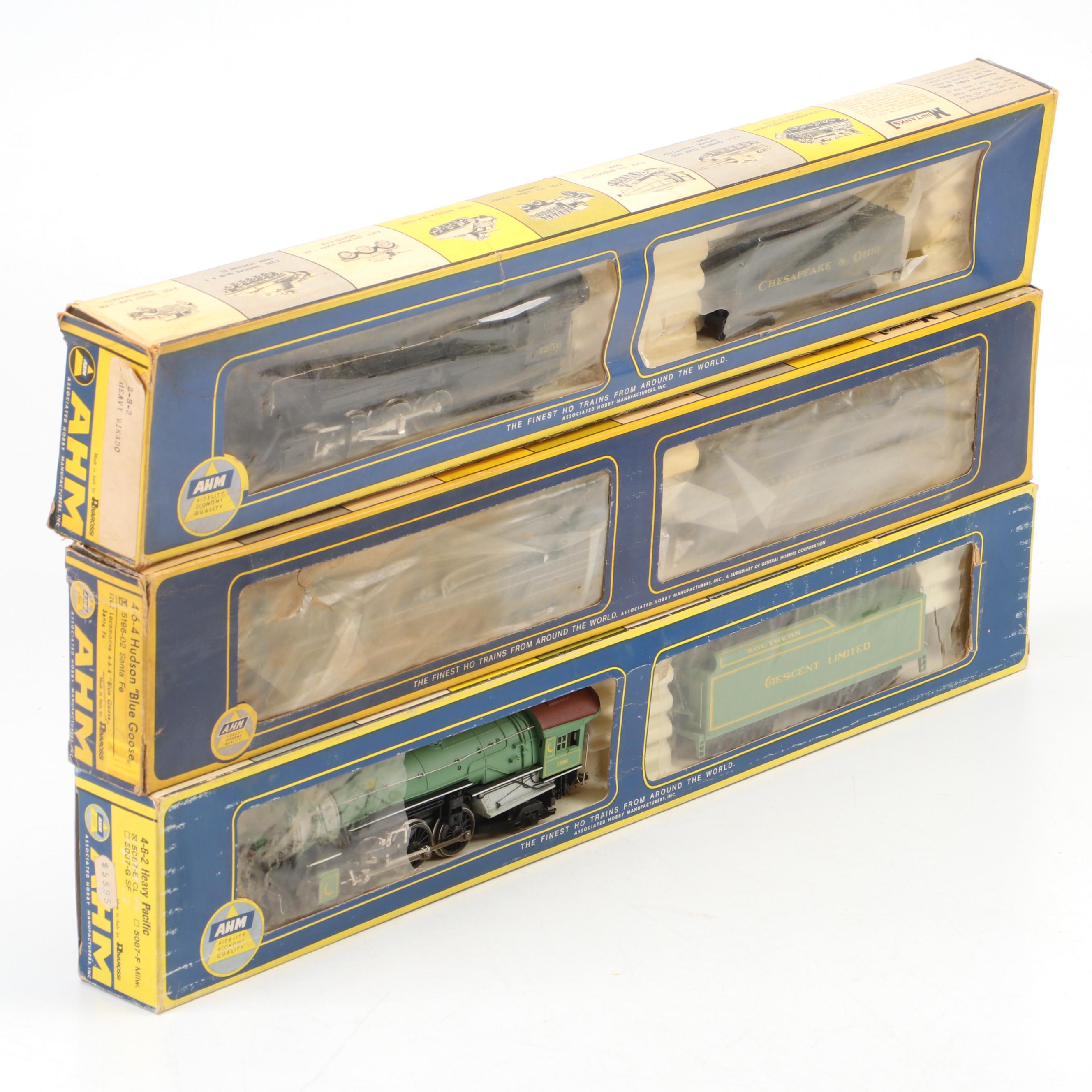 AHM "Heavy Mikado" and More HO Scale Trains
