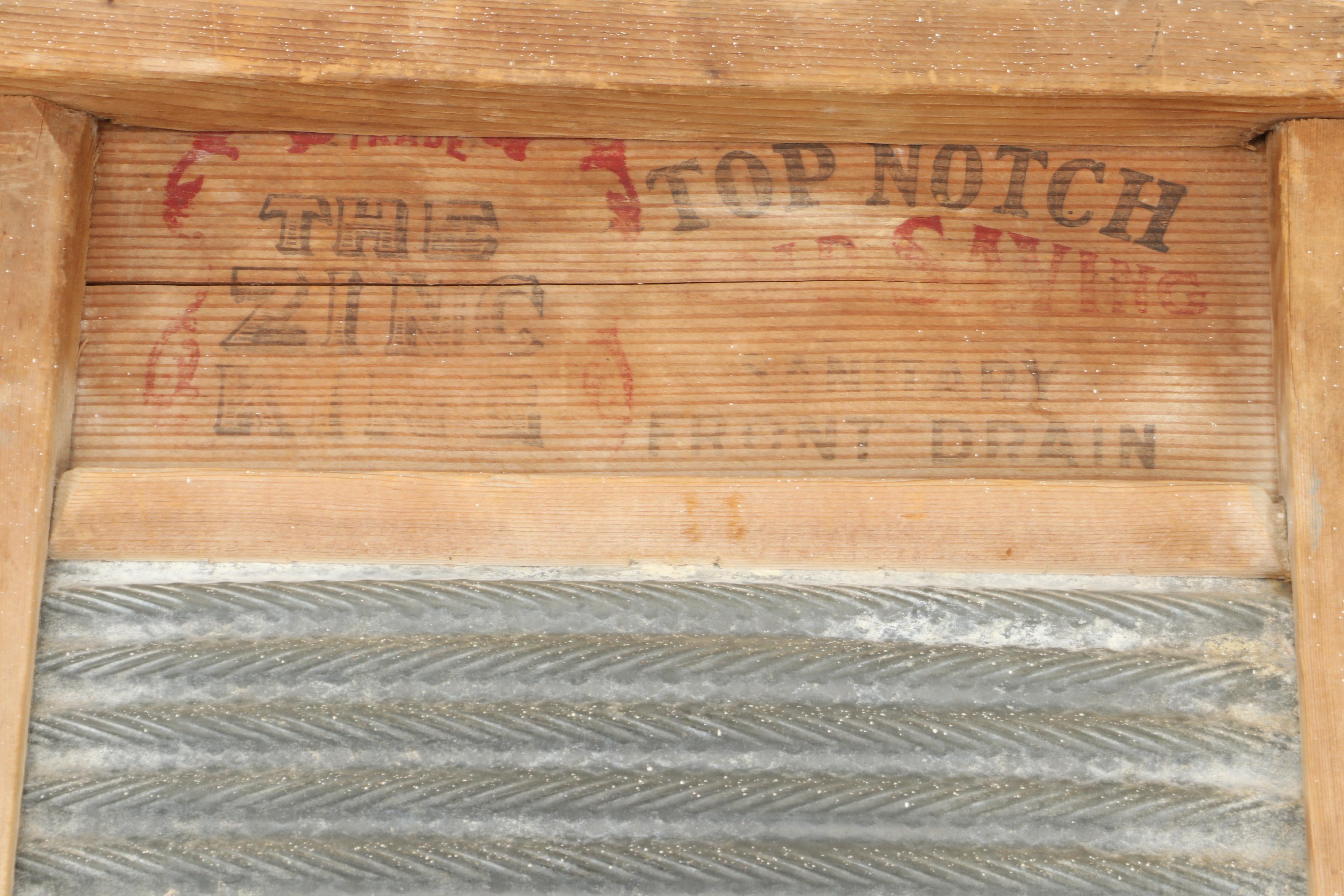 National Washboard and Columbus Washboard Co. Wooden Washboards