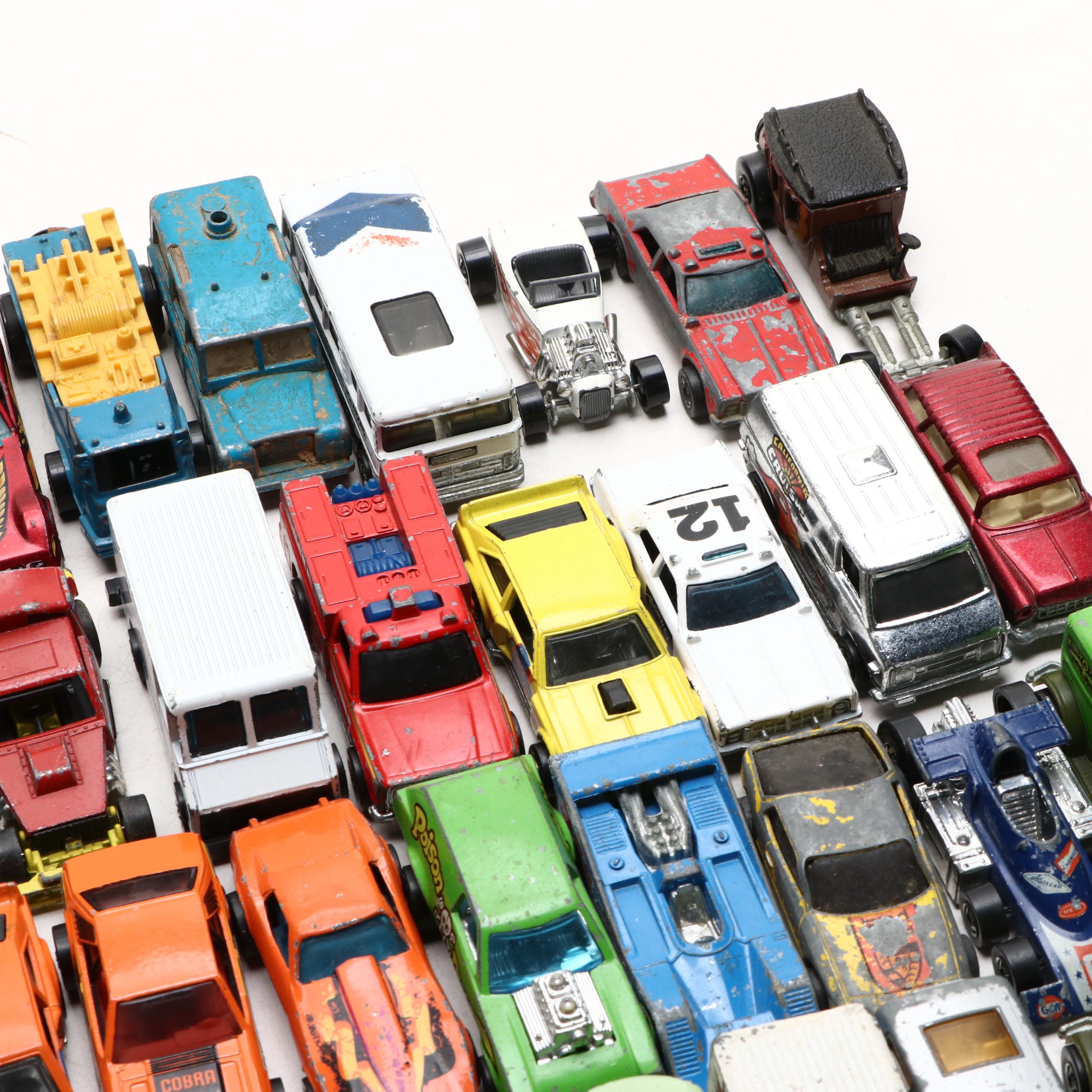 Hot Wheels "GMC Motor Home", "Large Charge" and More Diecast Toy Cars