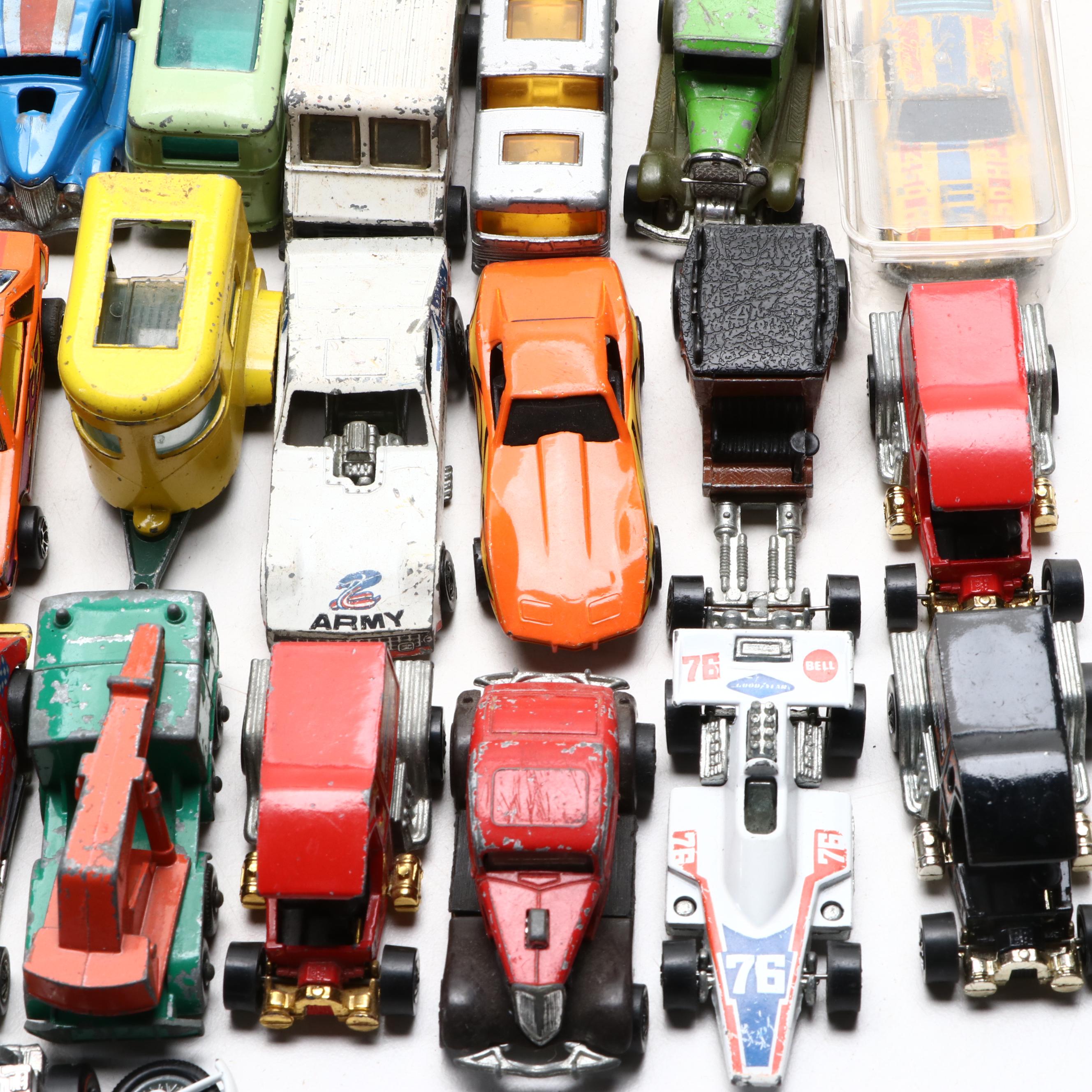 Hot Wheels "GMC Motor Home", "Large Charge" and More Diecast Toy Cars