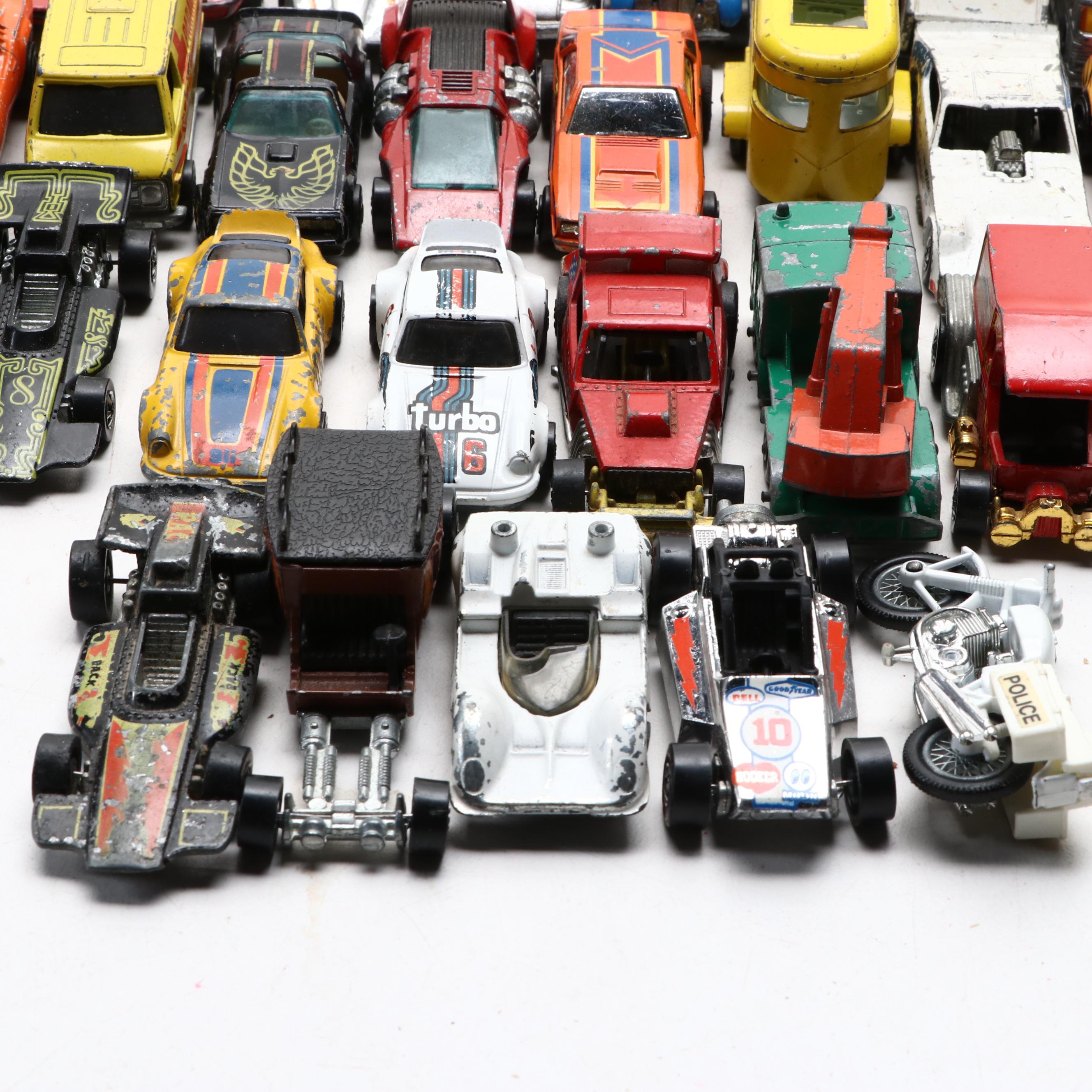 Hot Wheels "GMC Motor Home", "Large Charge" and More Diecast Toy Cars