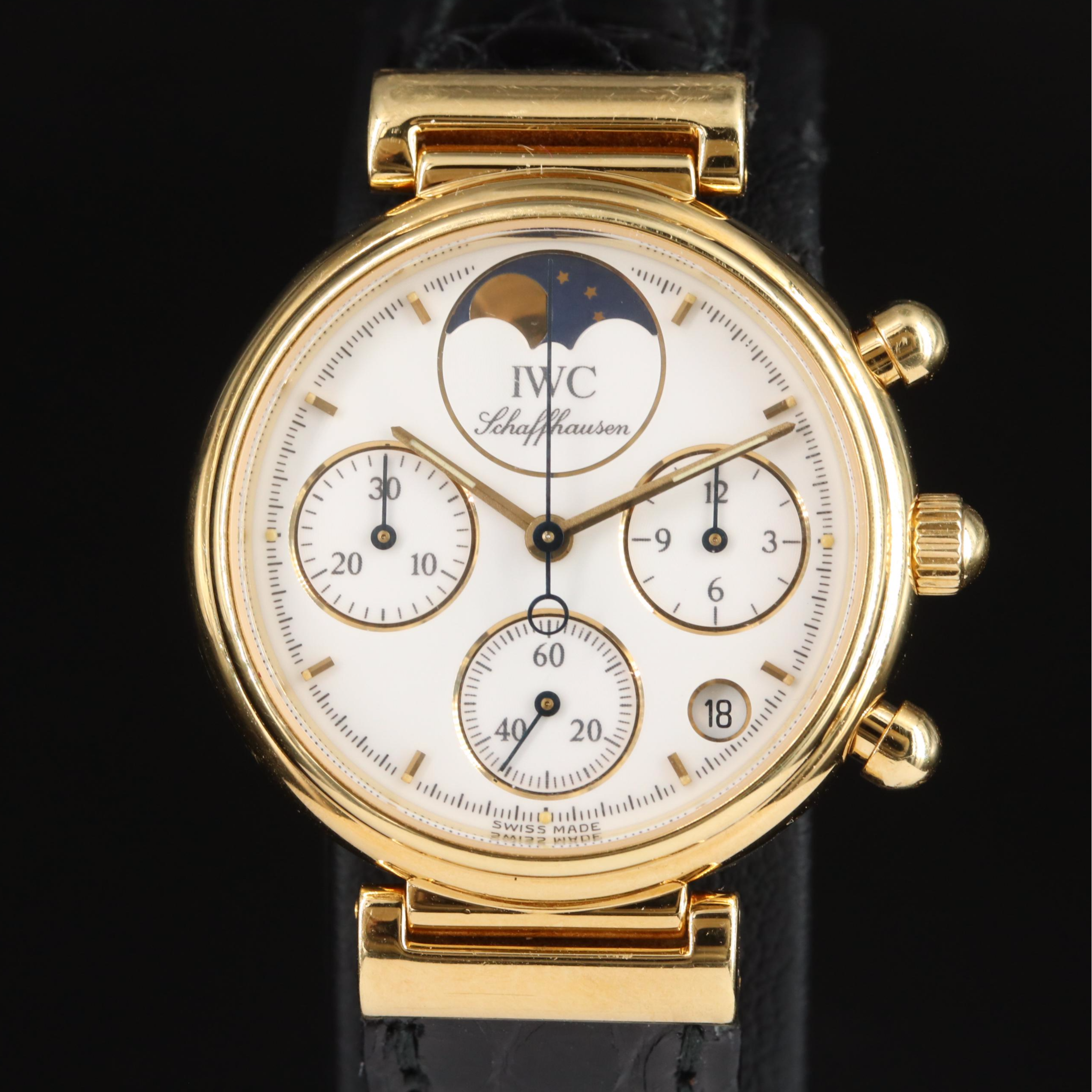 18K IWC DaVinci Quartz Watch