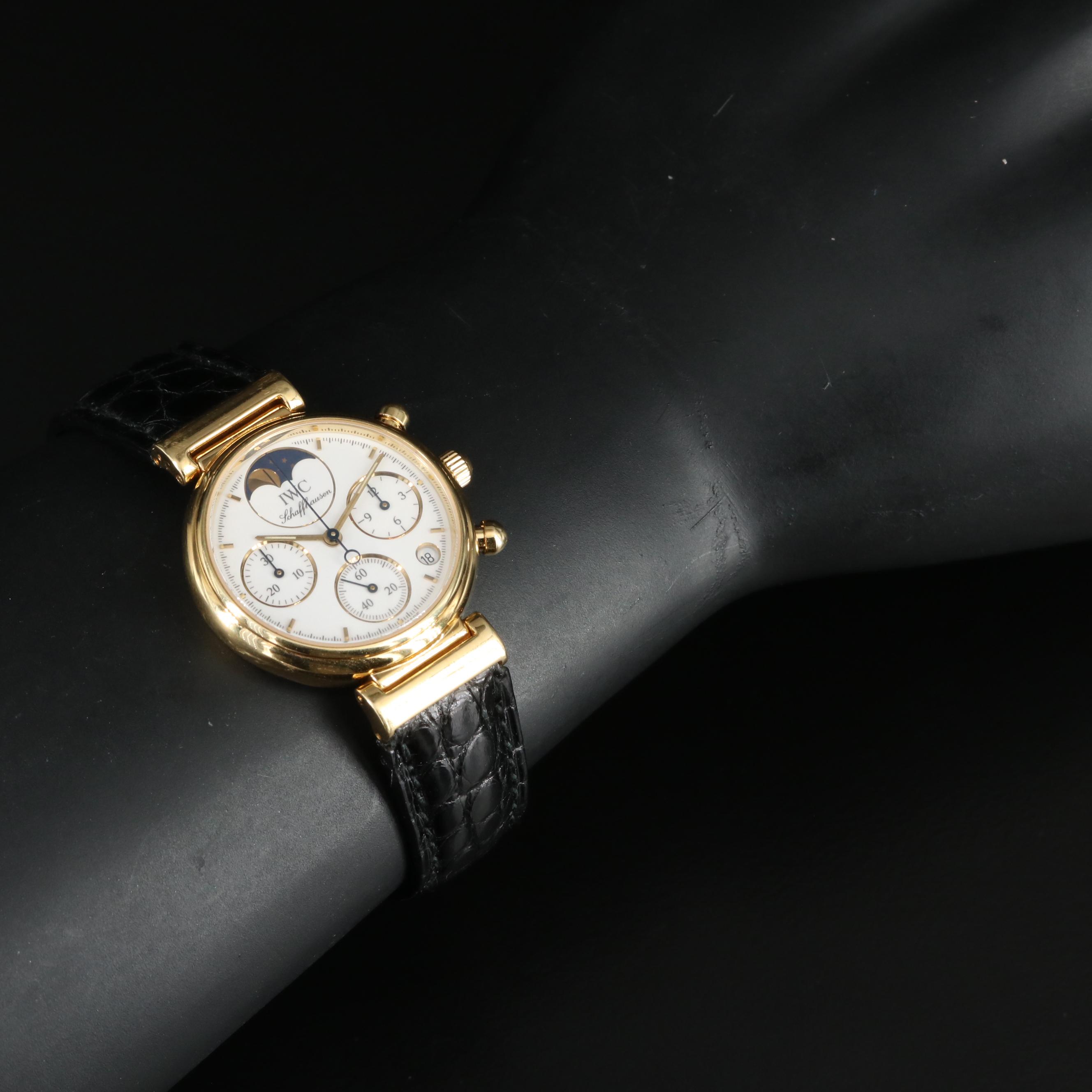 18K IWC DaVinci Quartz Watch