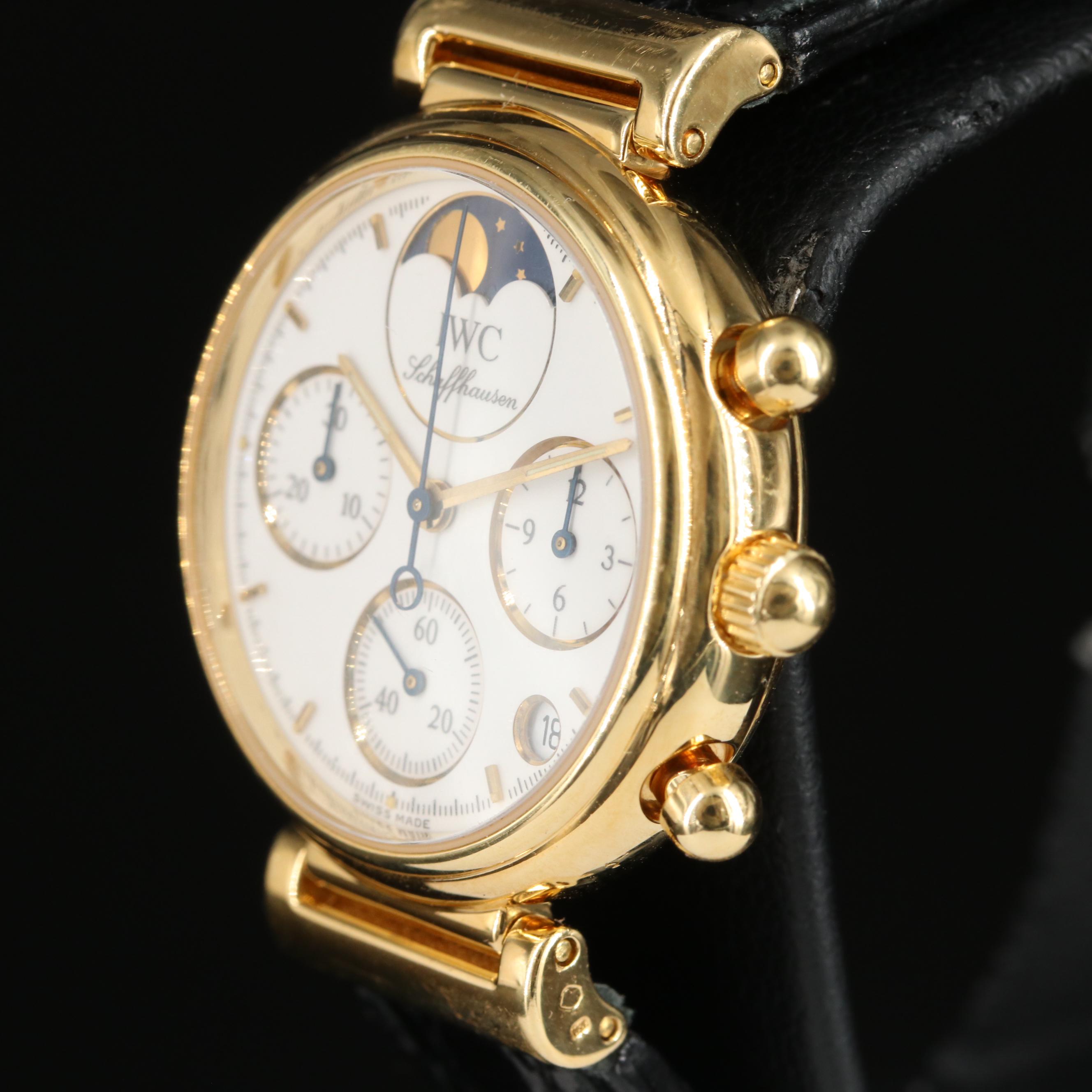 18K IWC DaVinci Quartz Watch