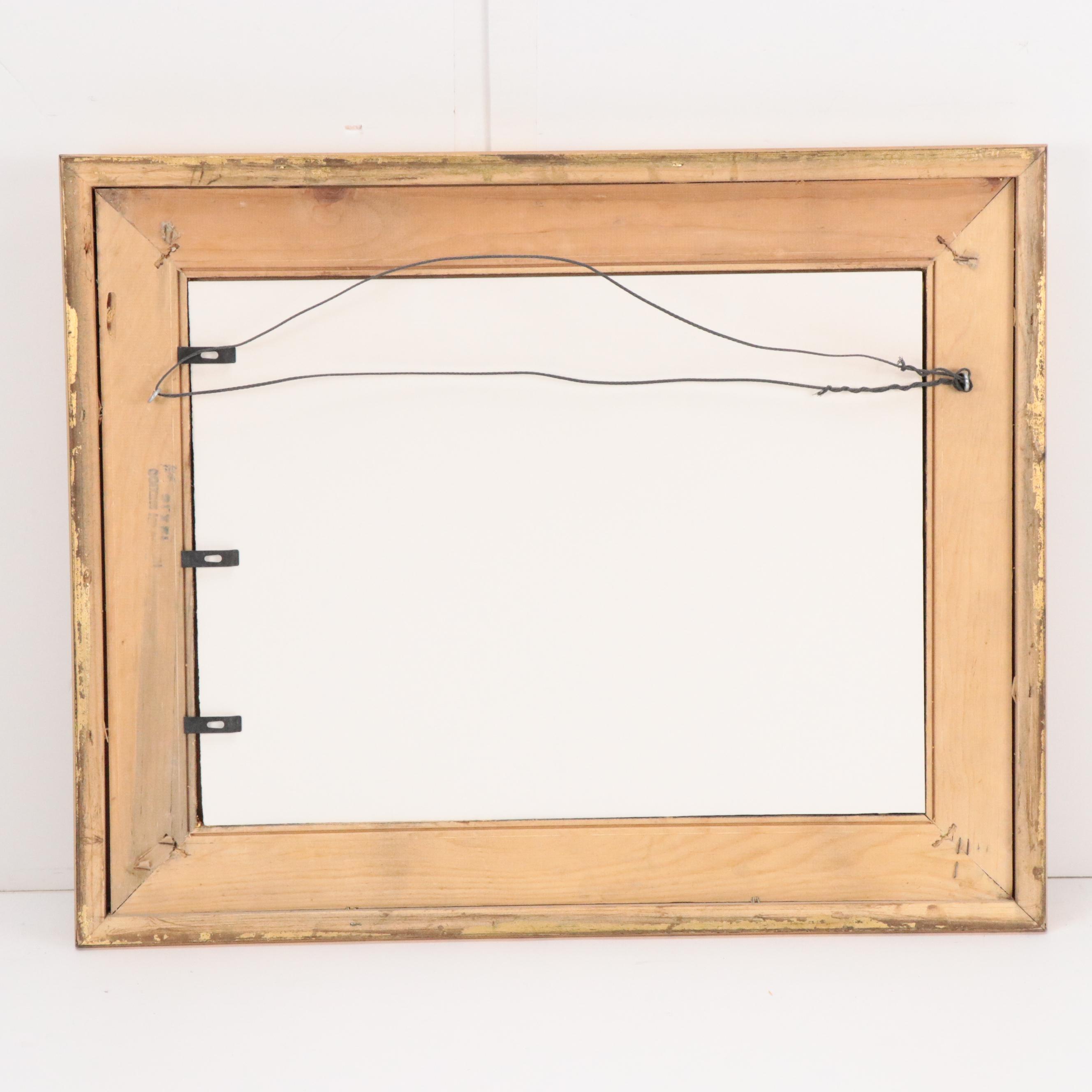 Peter Koster Maritime Oil Painting, Mid 20th Century