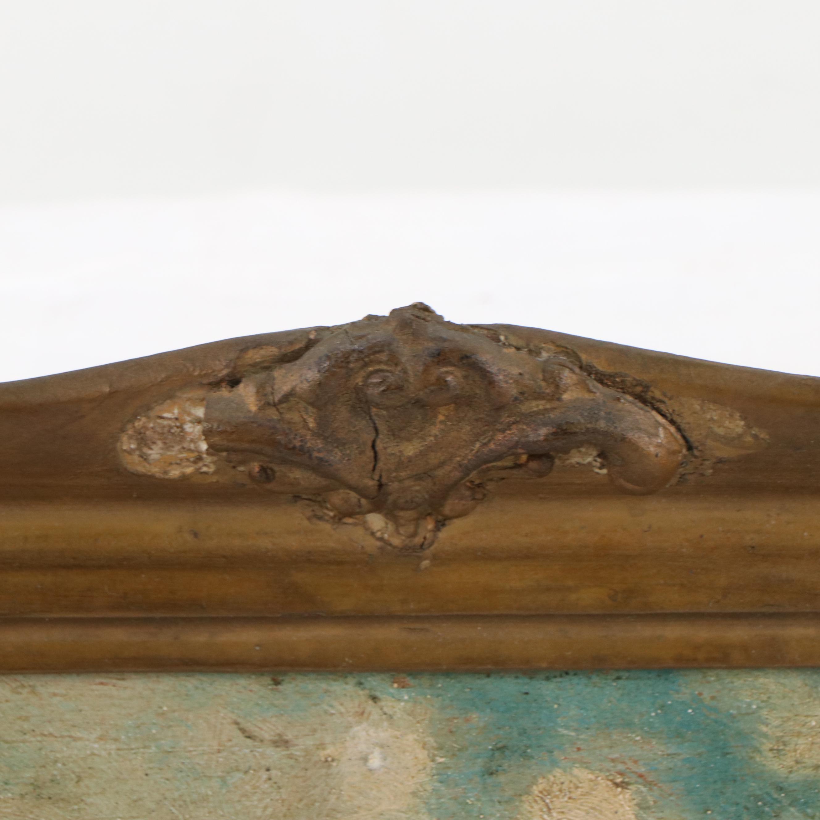 Landscape Oil Painting of Pastoral Scene