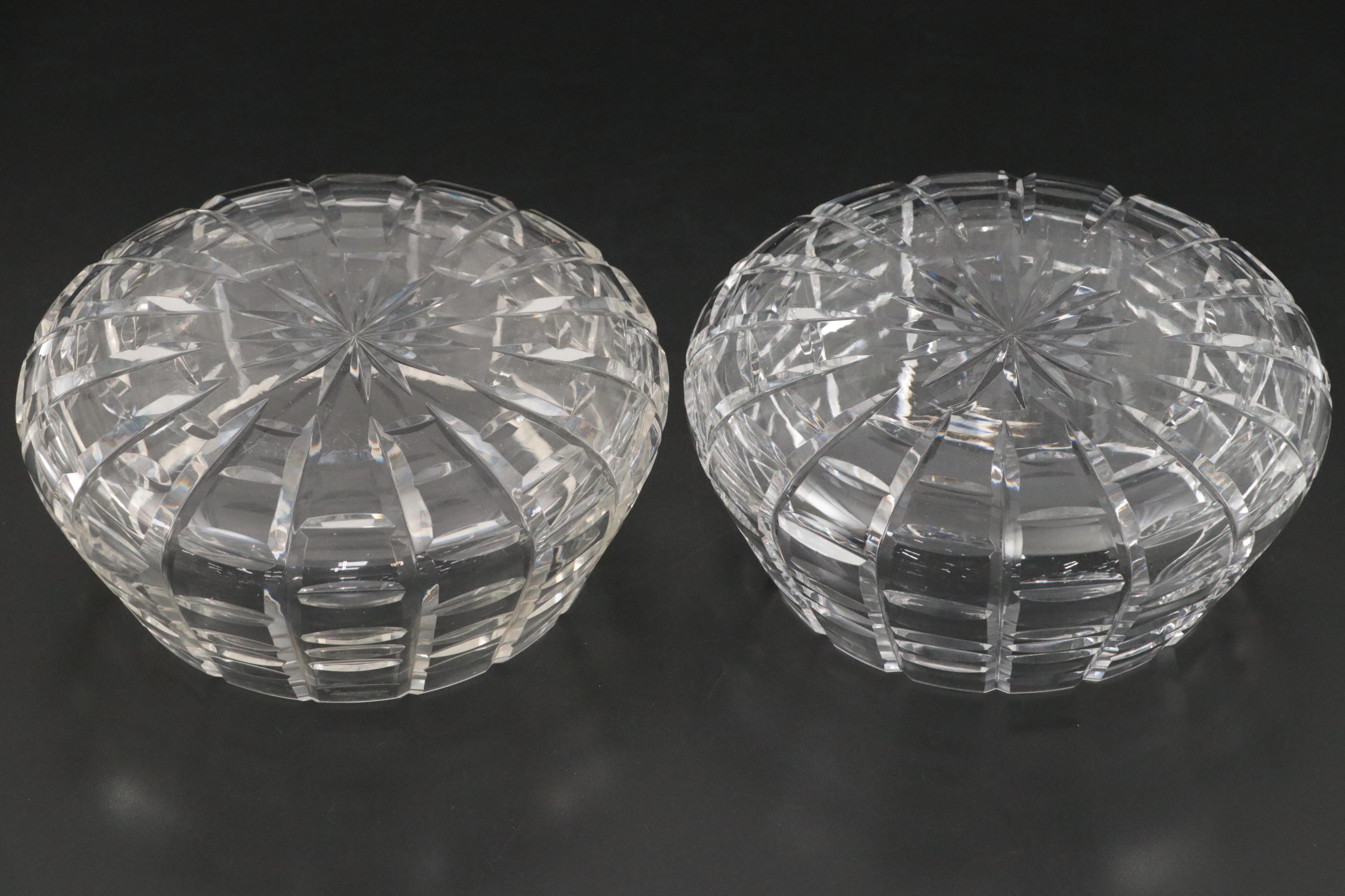 Waterford Crystal Flower Vase and Bowls EBTH