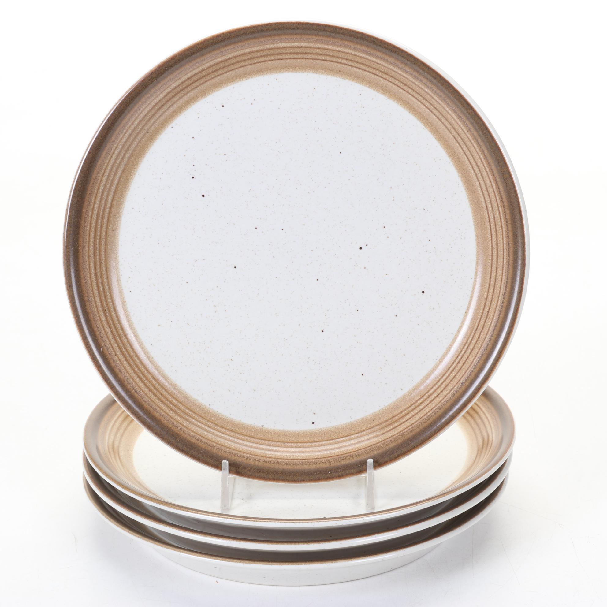 Mikasa Potters Art "Buckskin" and Haniwa Stone "Sand Dune" Stoneware Dinnerware