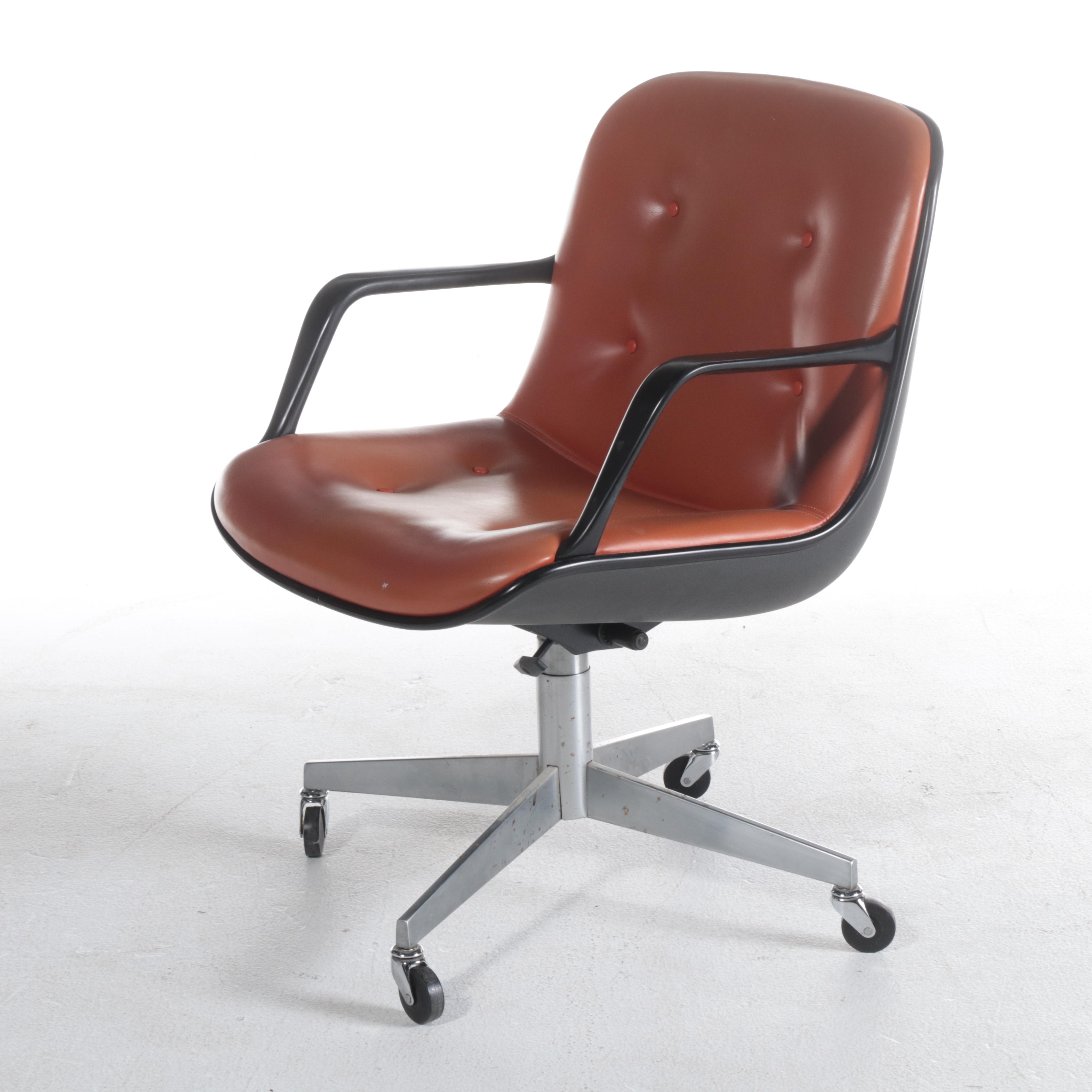 Steelcase Mid Century Modern Style Desk Chair, Manner of Charles Pollock