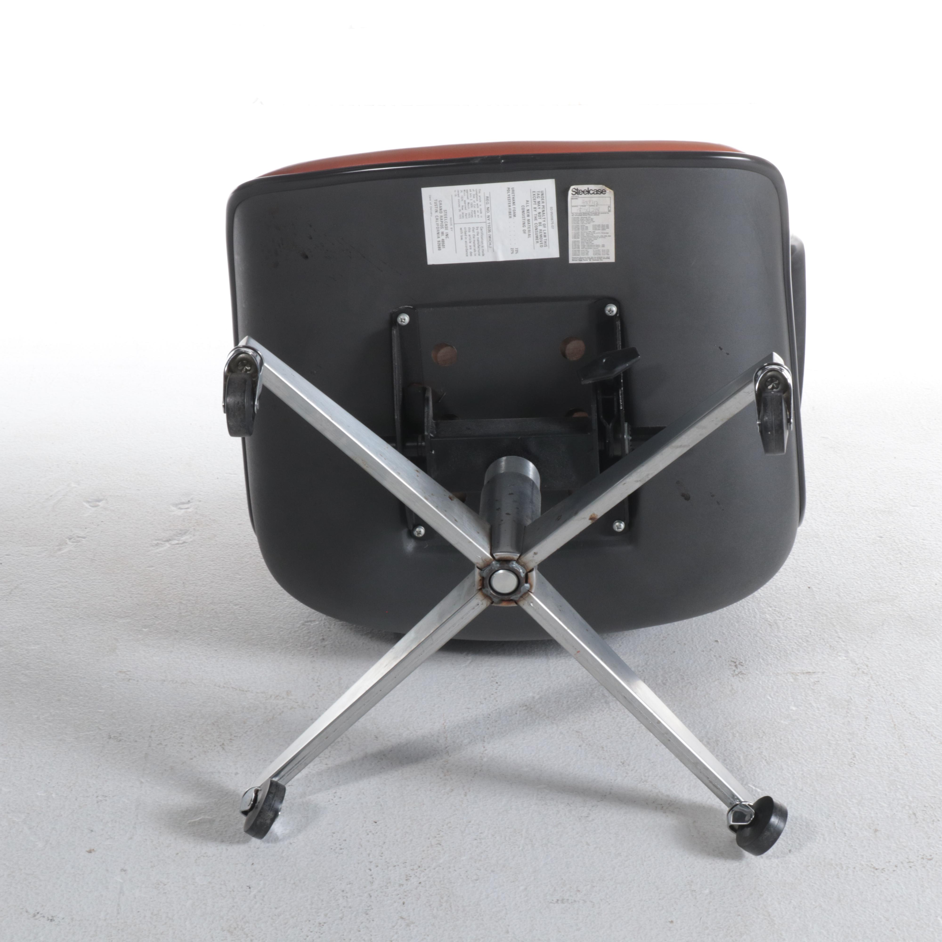 Steelcase Mid Century Modern Style Desk Chair, Manner of Charles Pollock