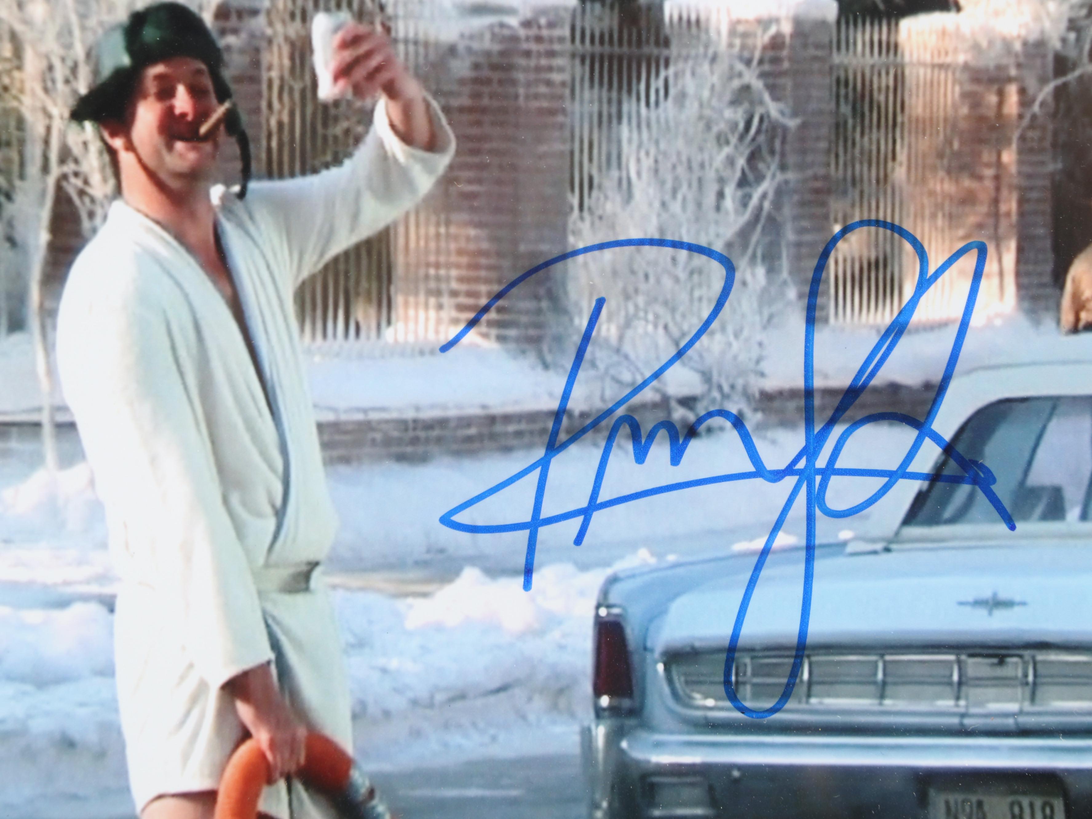 Randy Quaid Signed "Christmas Vacation: Cousin Eddie" Print in Matted Frame