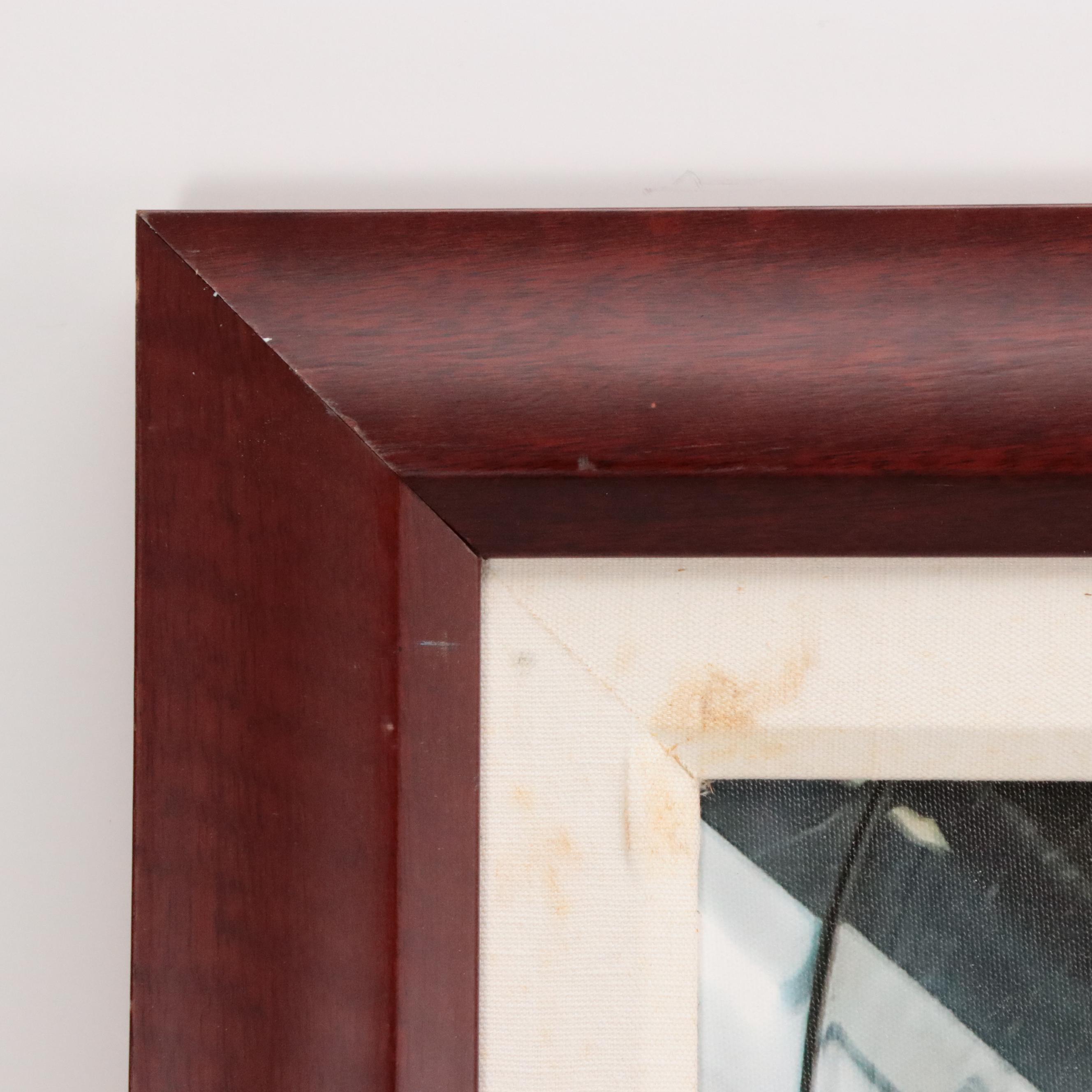 Large-Scale Digital Print of Confined Space Tank, Late 20th Century