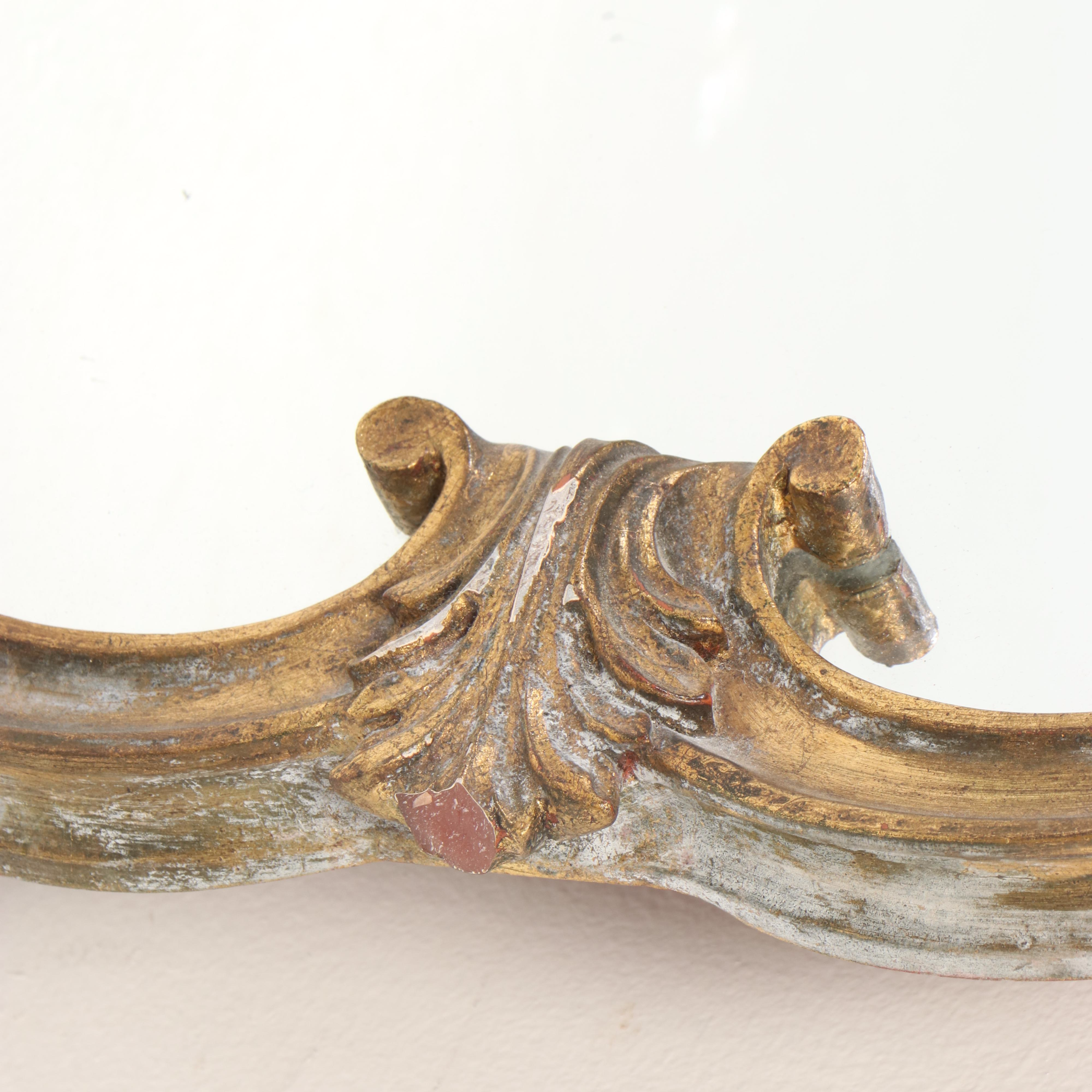 Palladio Hollywood Regency Style Gilt Framed Wall Mirror, 1967