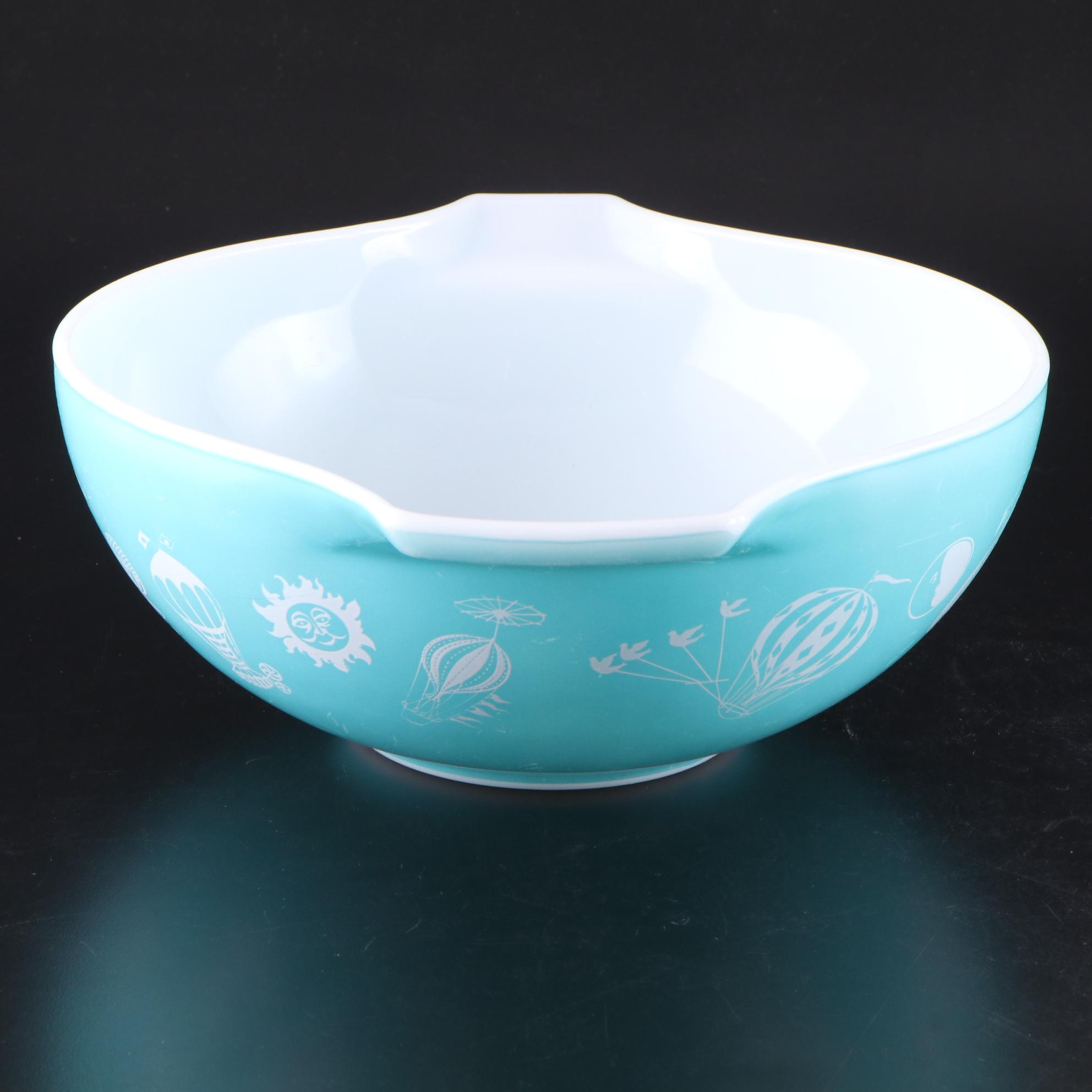 Pyrex Glass Cinderella Bowl with Wilton Jack-O-Lantern Metal Cake Mold and More