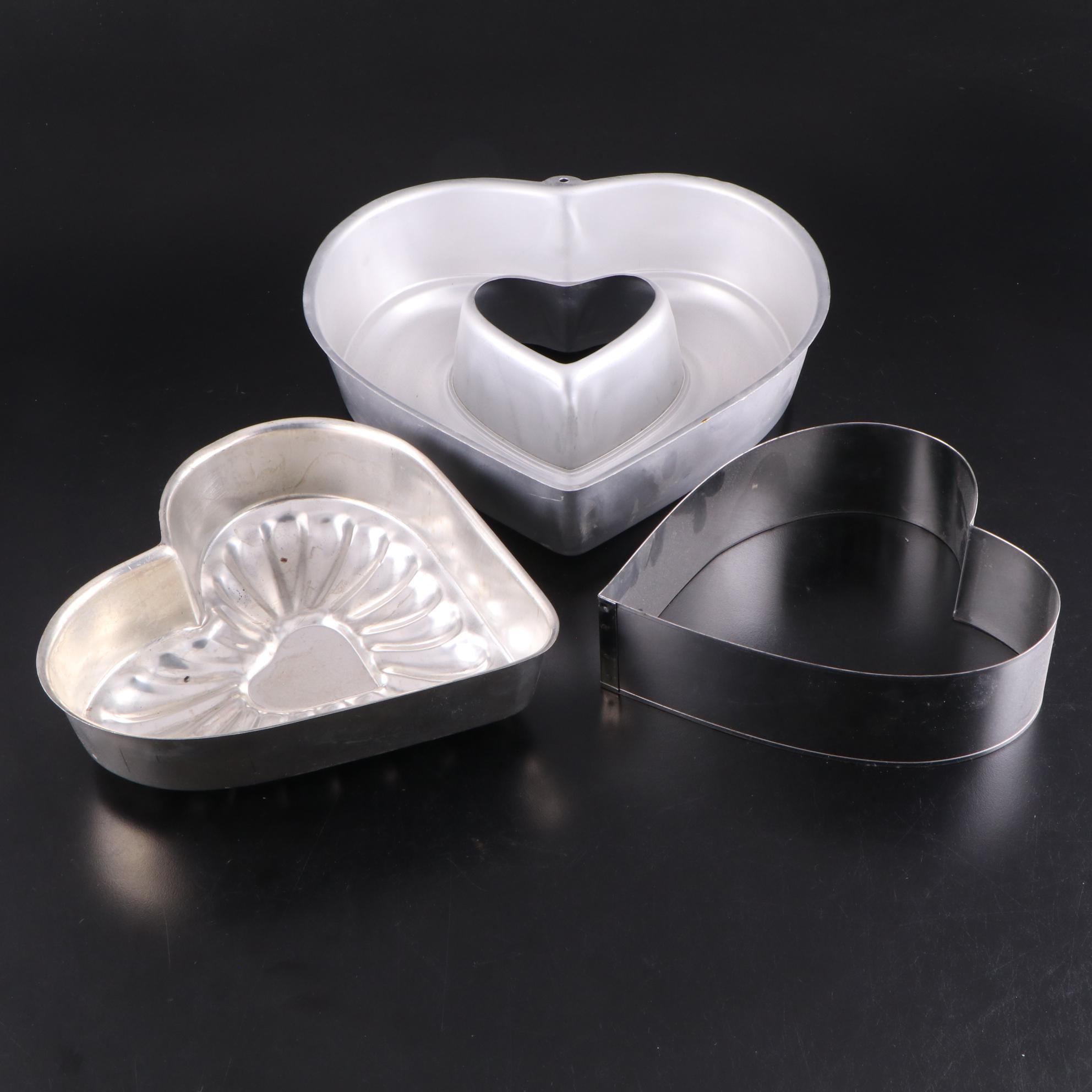 Pyrex Glass Cinderella Bowl with Wilton Jack-O-Lantern Metal Cake Mold and More