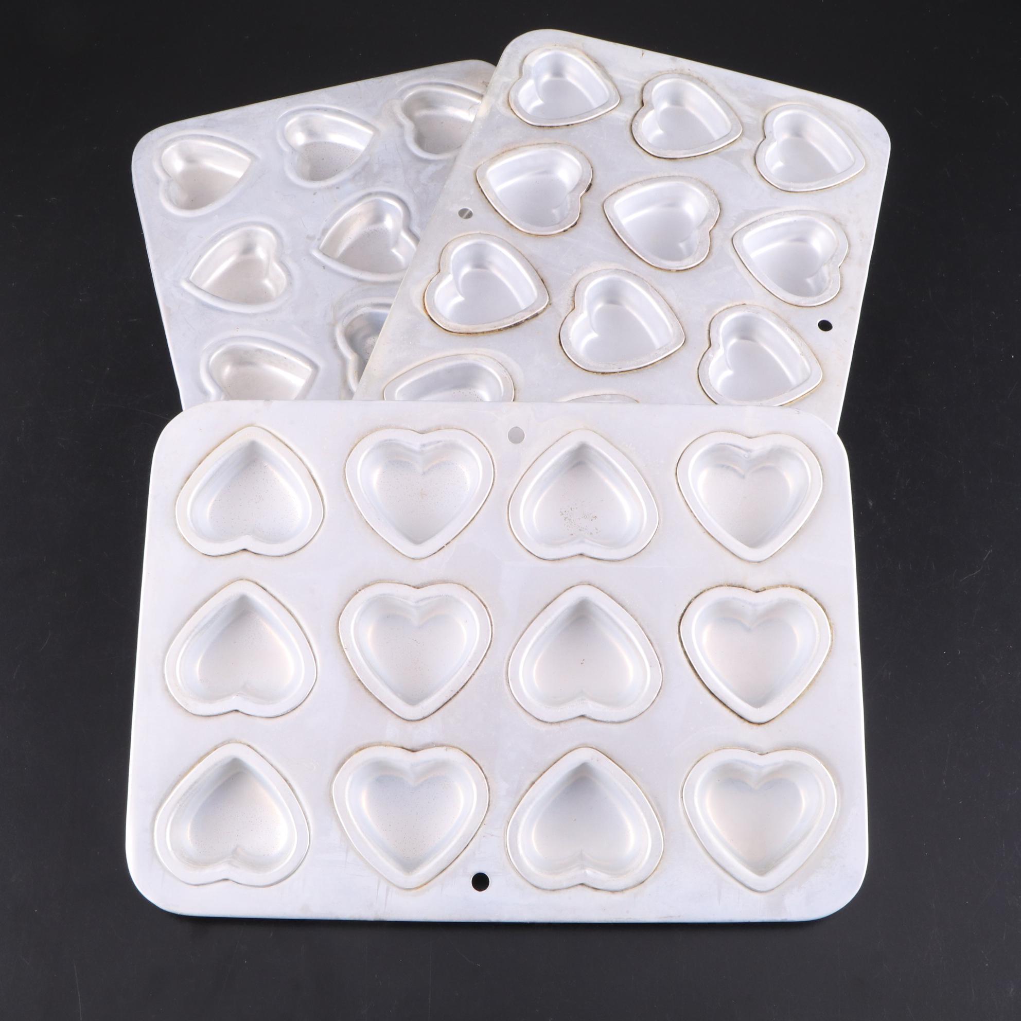 Pyrex Glass Cinderella Bowl with Wilton Jack-O-Lantern Metal Cake Mold and More