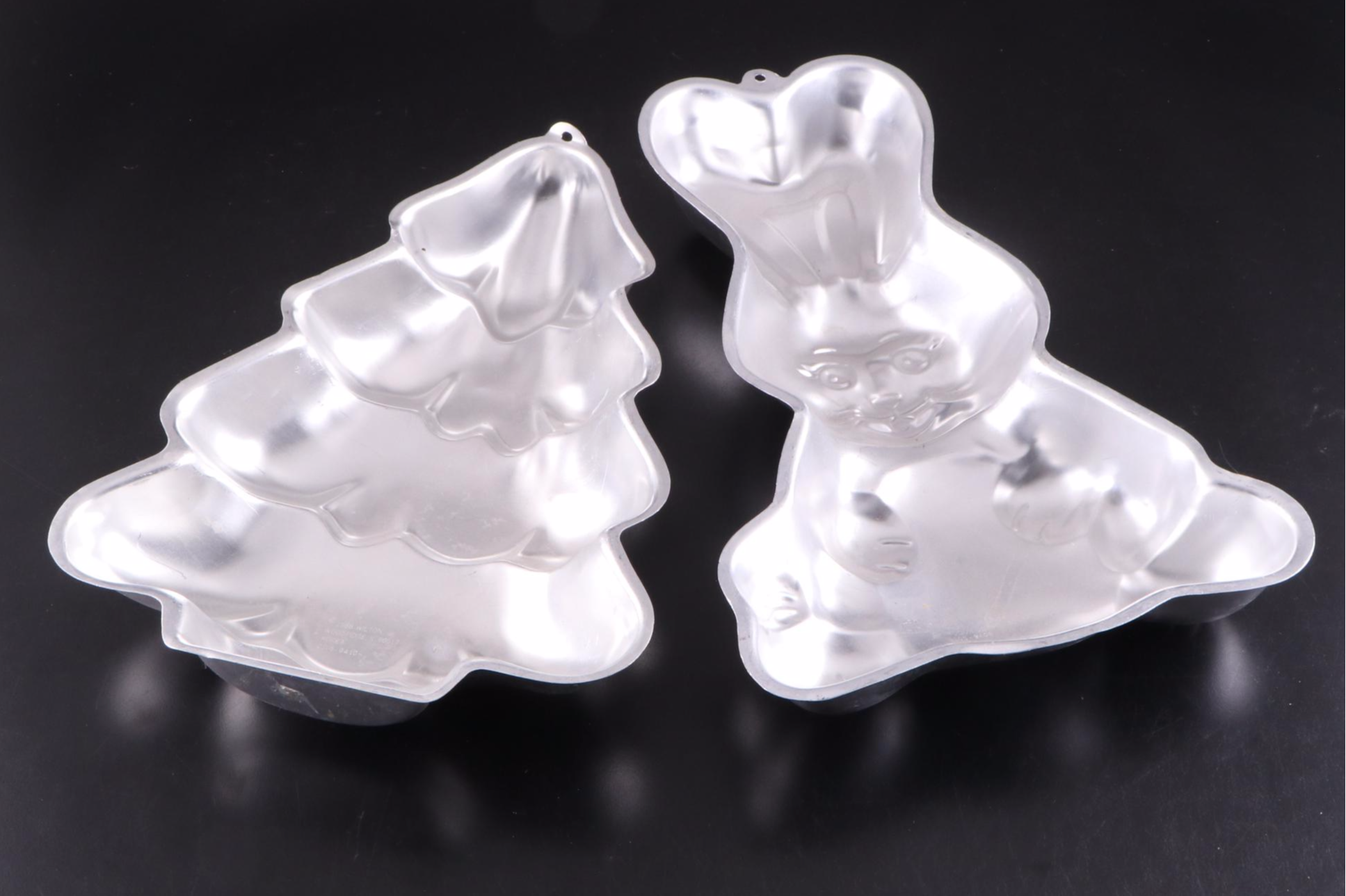 Pyrex Glass Cinderella Bowl with Wilton Jack-O-Lantern Metal Cake Mold and More