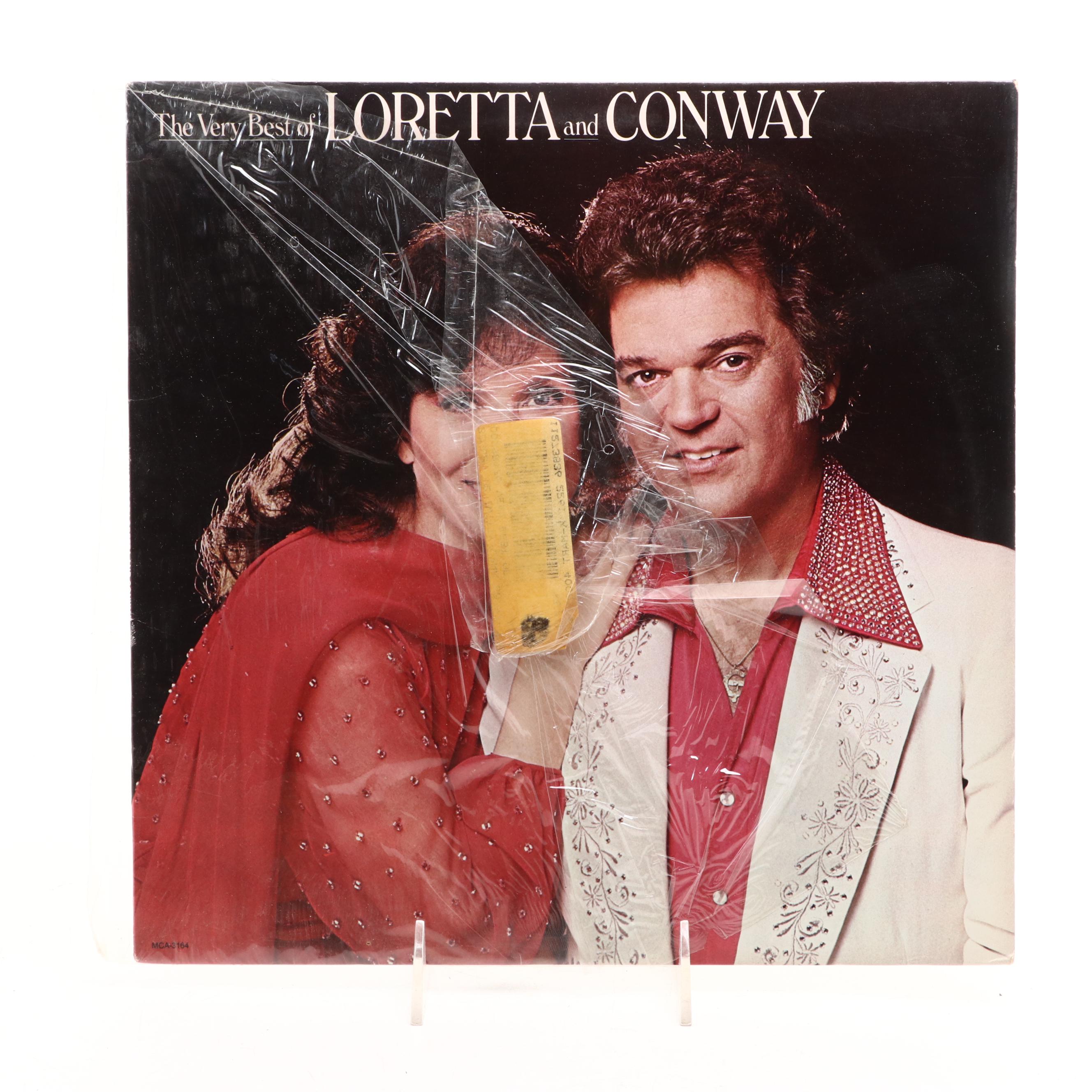 Conway Twitty, Olivia Newton John, Kenny Rogers, and More Vinyl Record Albums