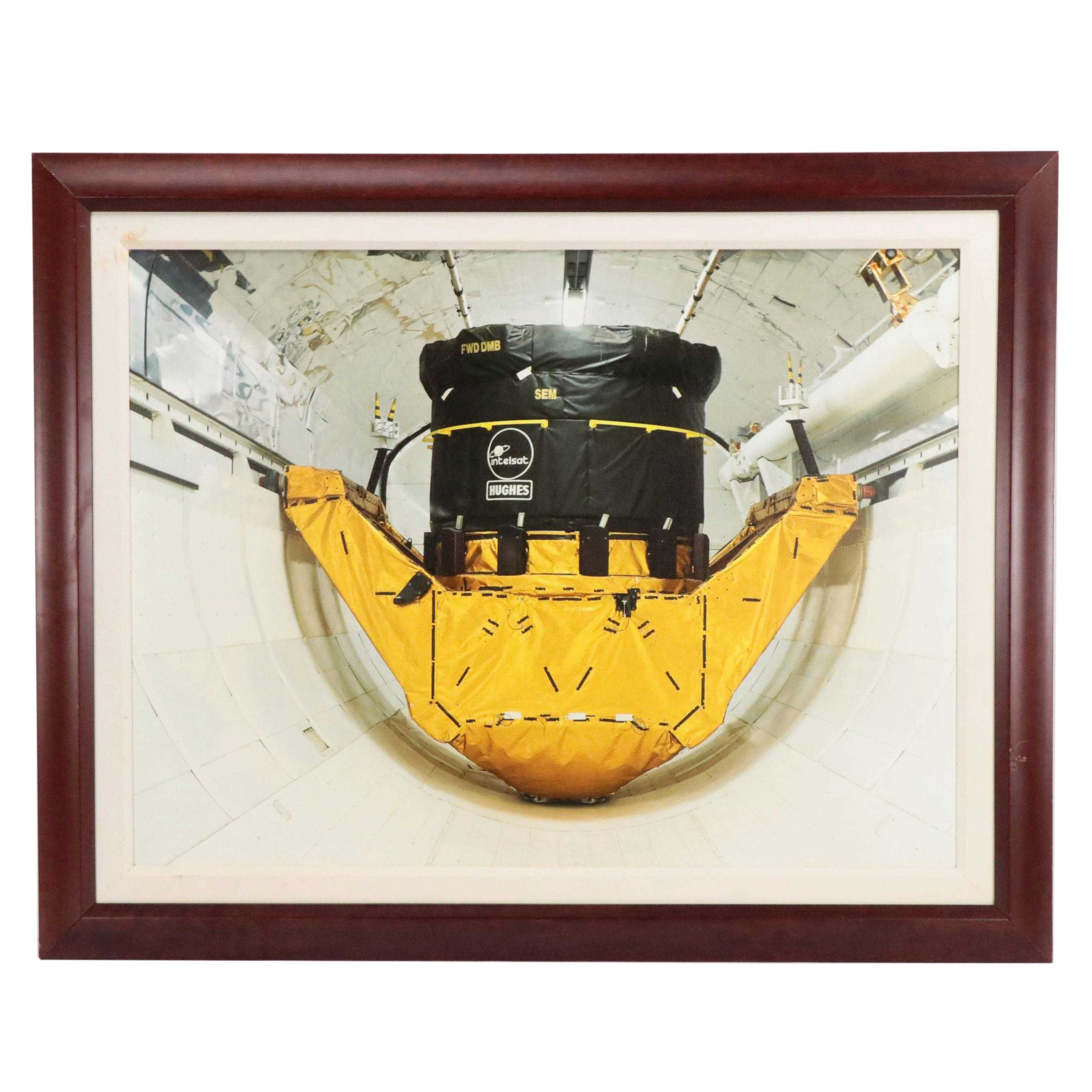 Large-Scale Digital Print of Confined Space Tank, Late 20th Century