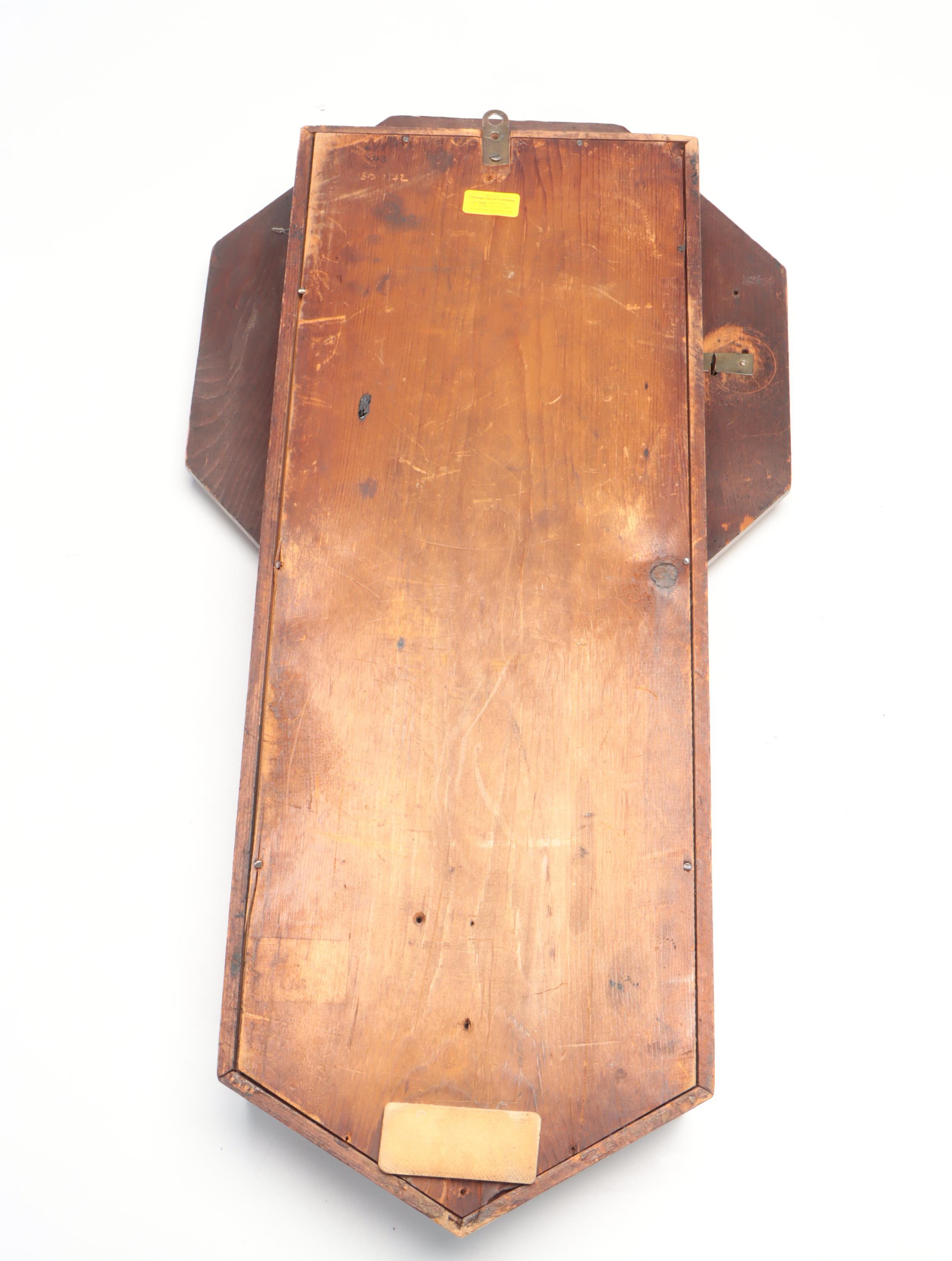 Ansonia "Office Regulator" Walnut Wall Clock