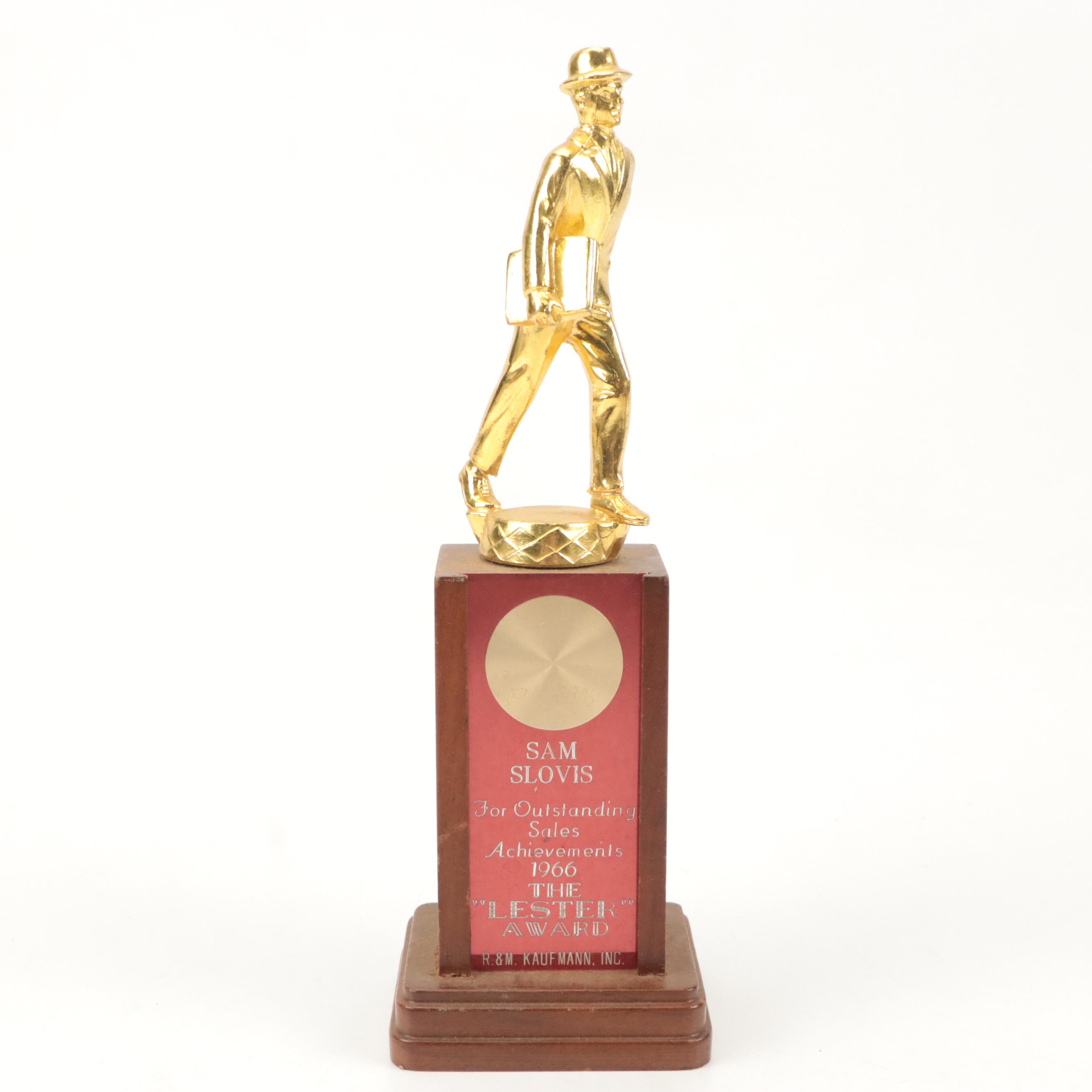 Dancing and Sales Achievement Trophies, Fraternity Paddles, Figures, Ashtray