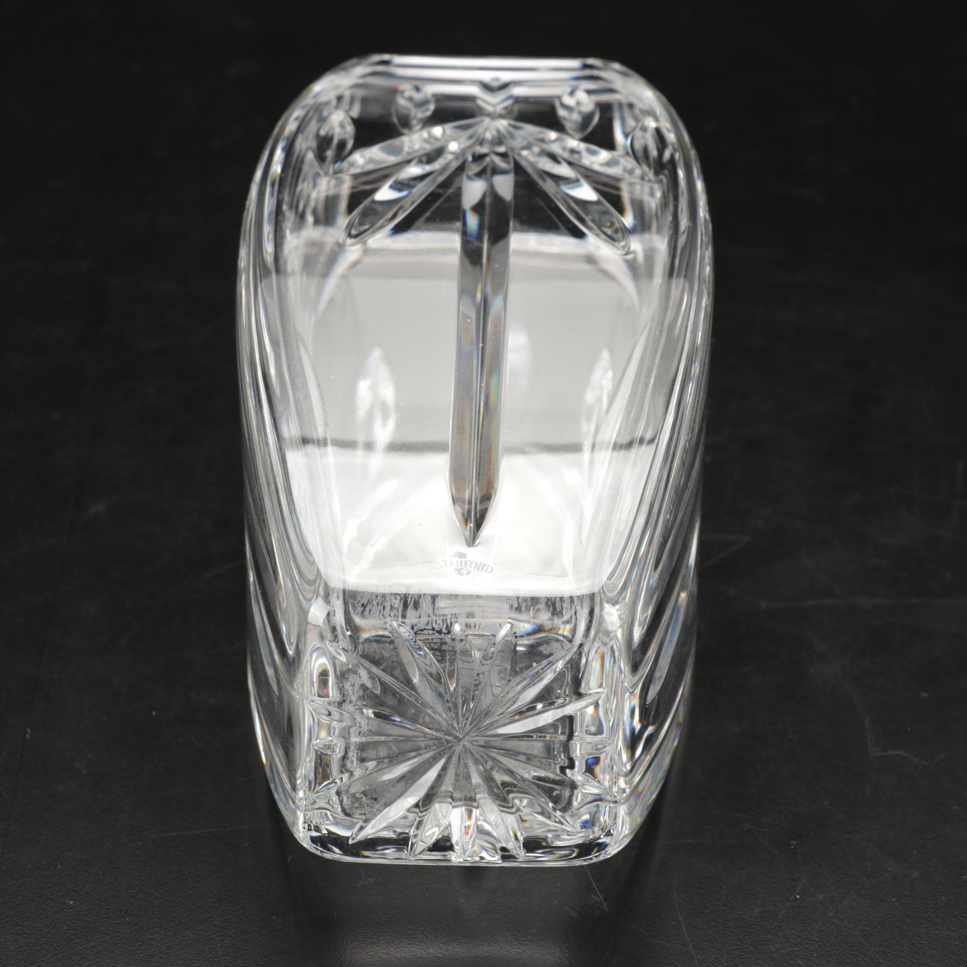 Waterford Crystal Vases with Marquis by Waterford Bud Vase