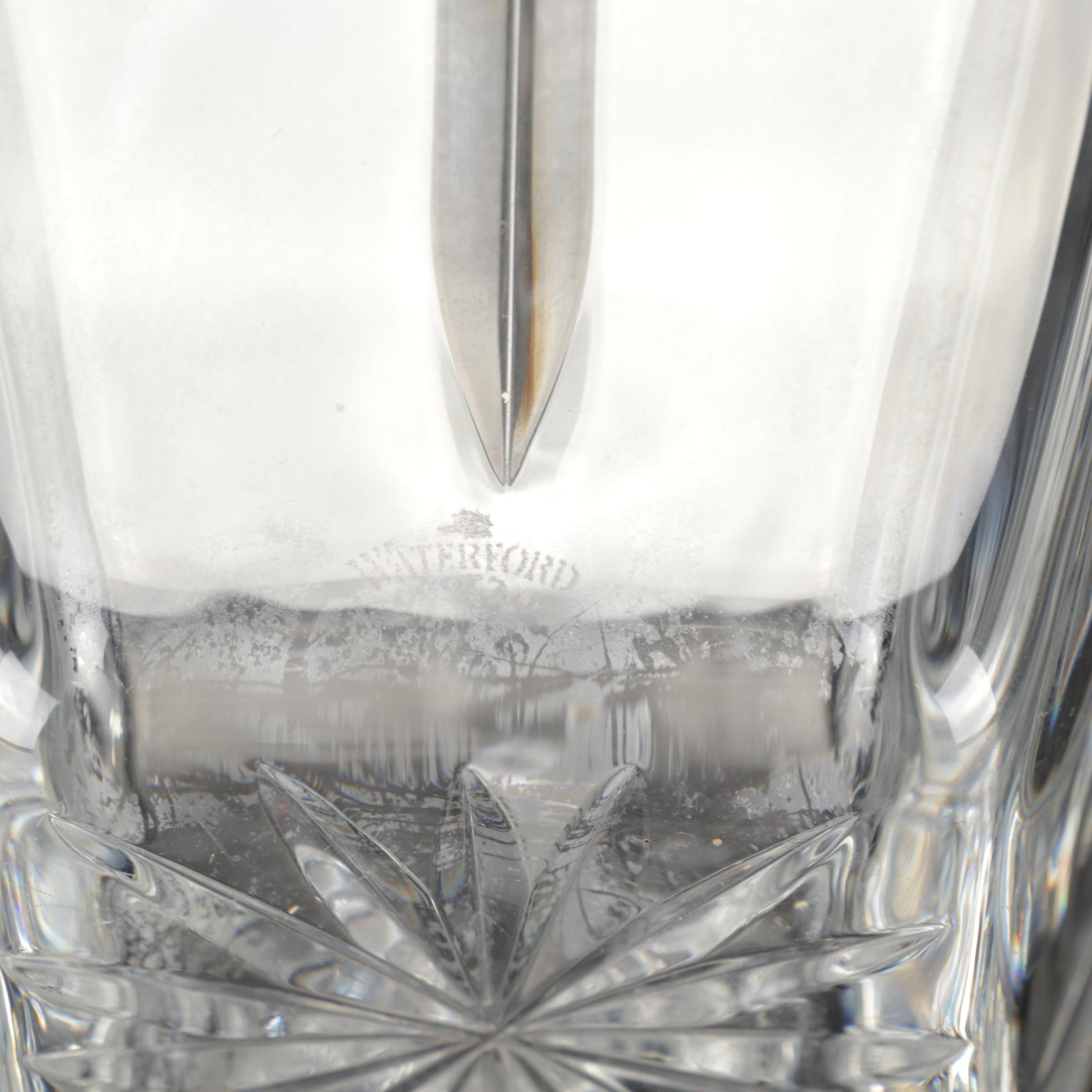 Waterford Crystal Vases with Marquis by Waterford Bud Vase