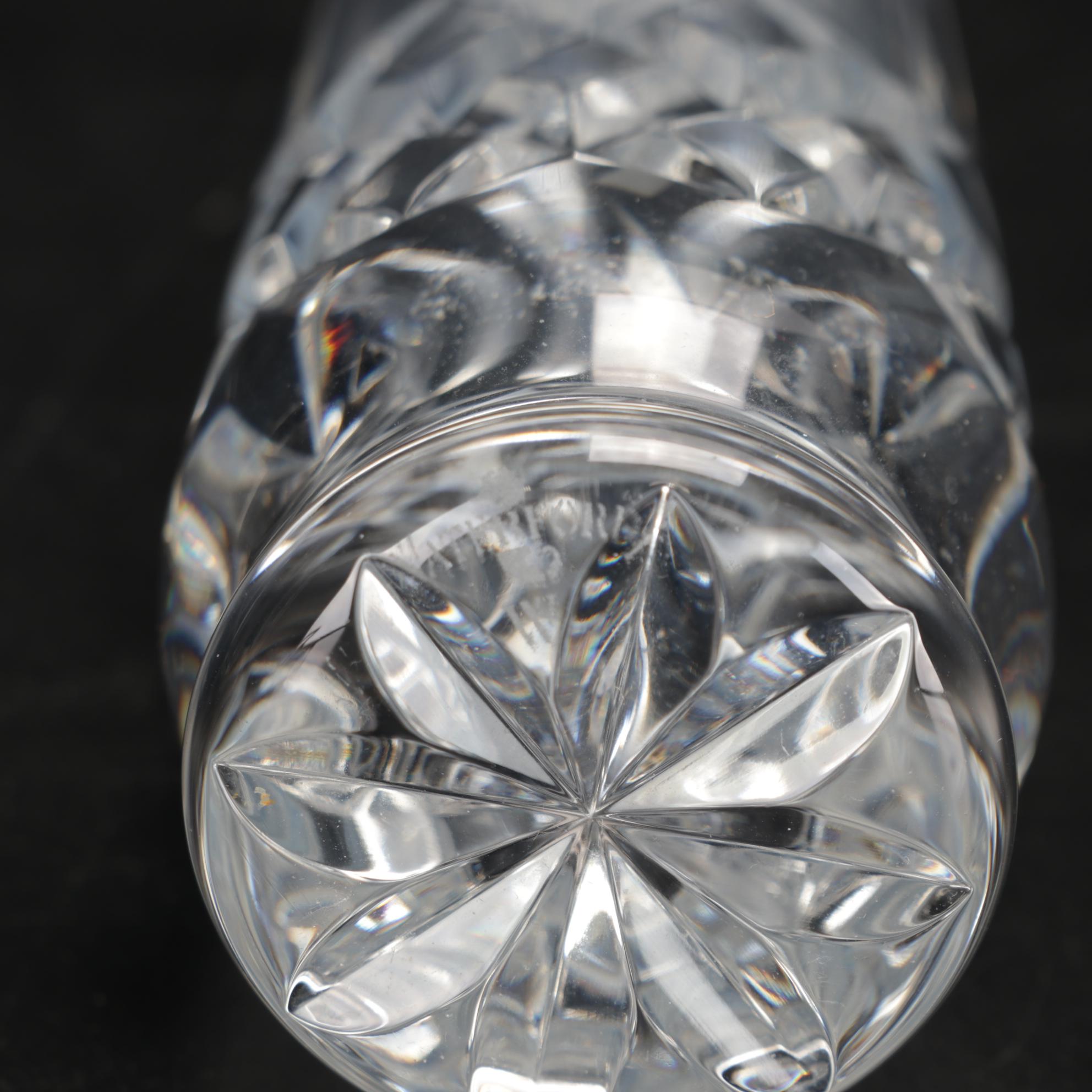Waterford Crystal Vases with Marquis by Waterford Bud Vase
