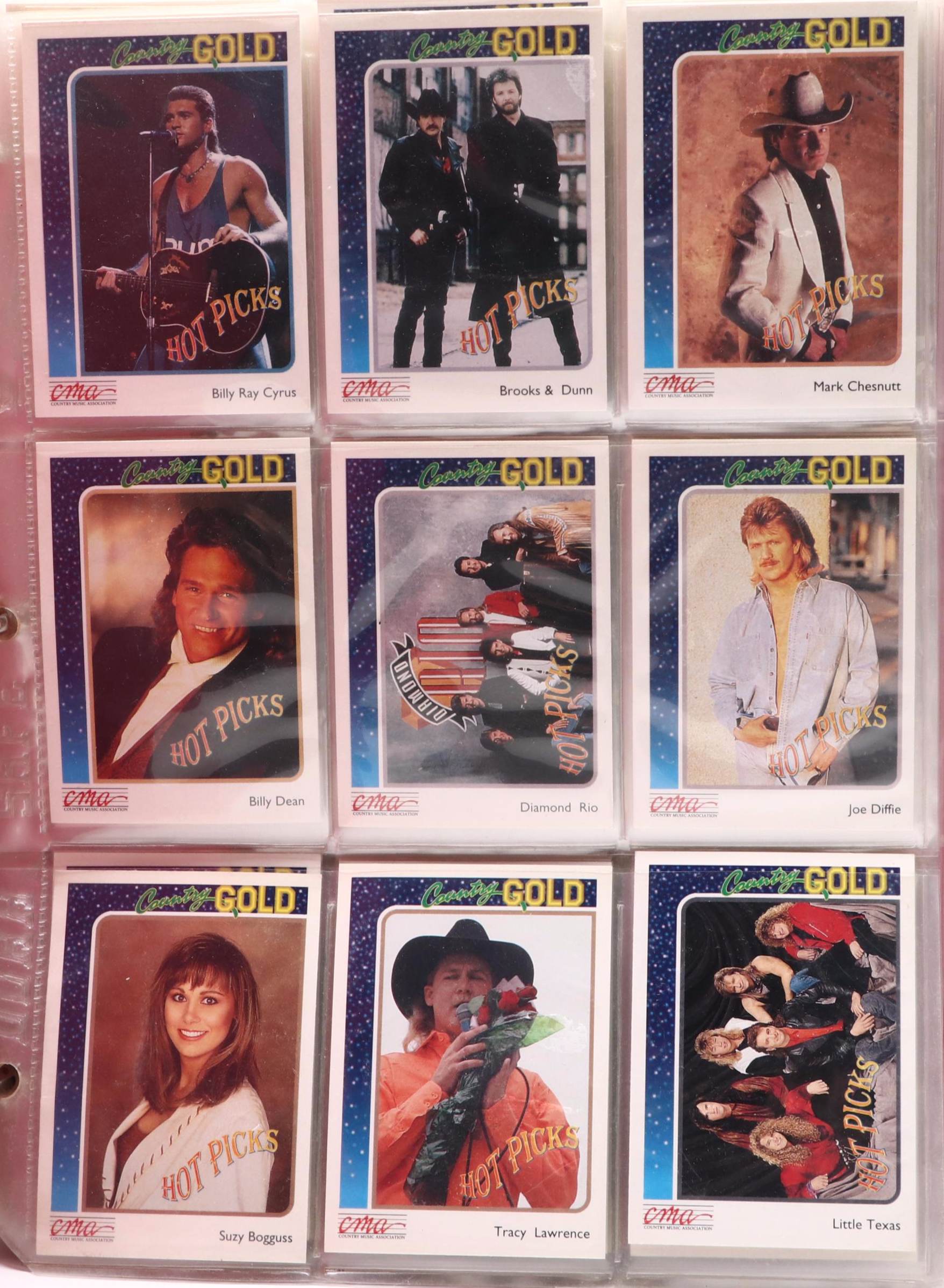 CMA Hot Picks Trading Cards in Binder and More
