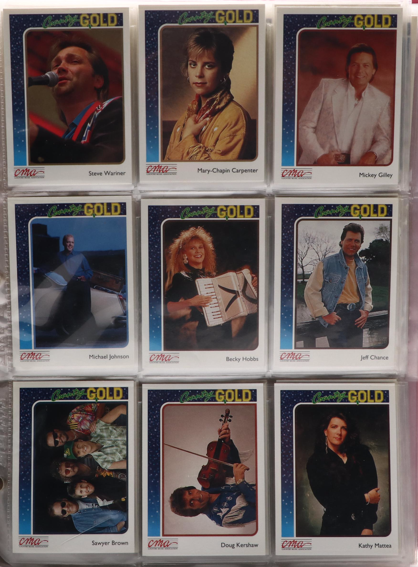 CMA Hot Picks Trading Cards in Binder and More