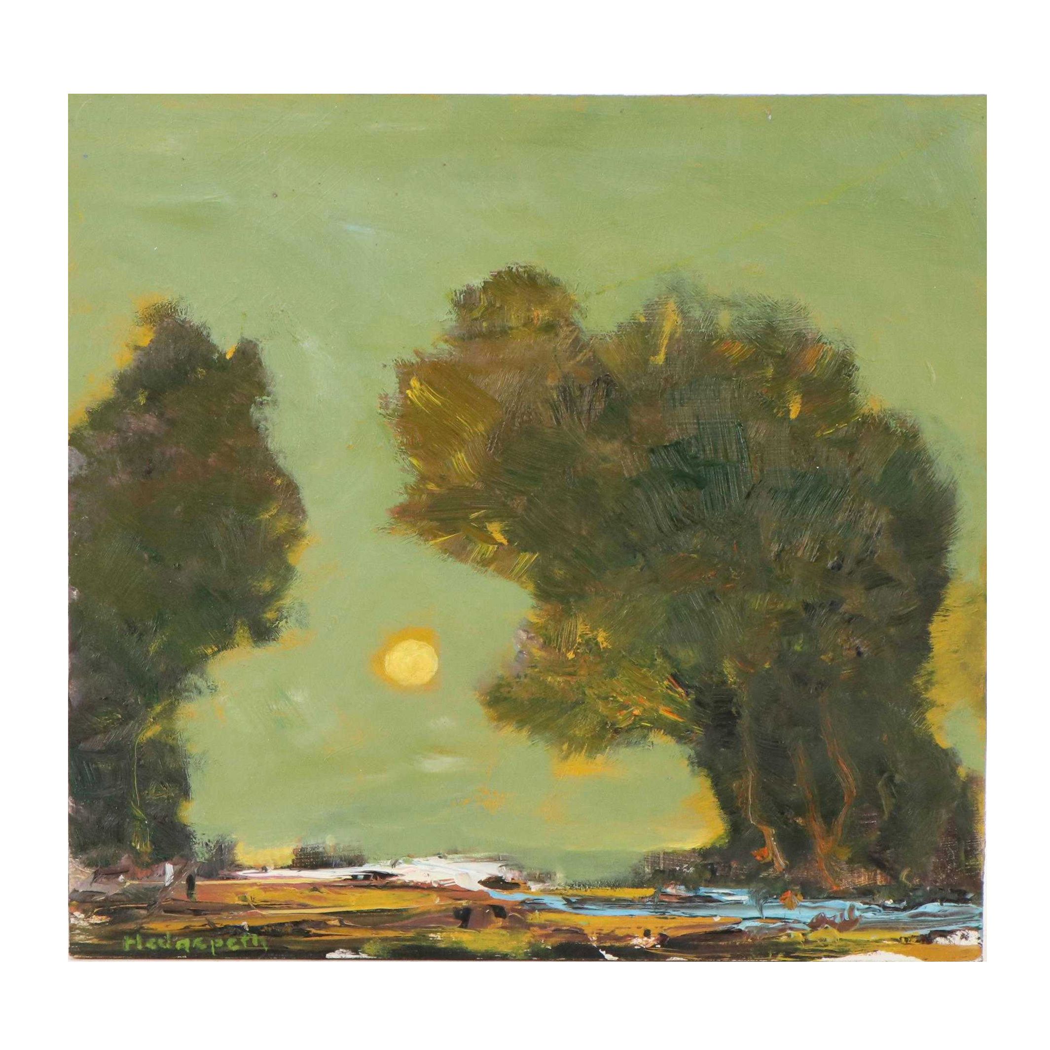 Stephen Hedgepeth Landscape Oil Painting