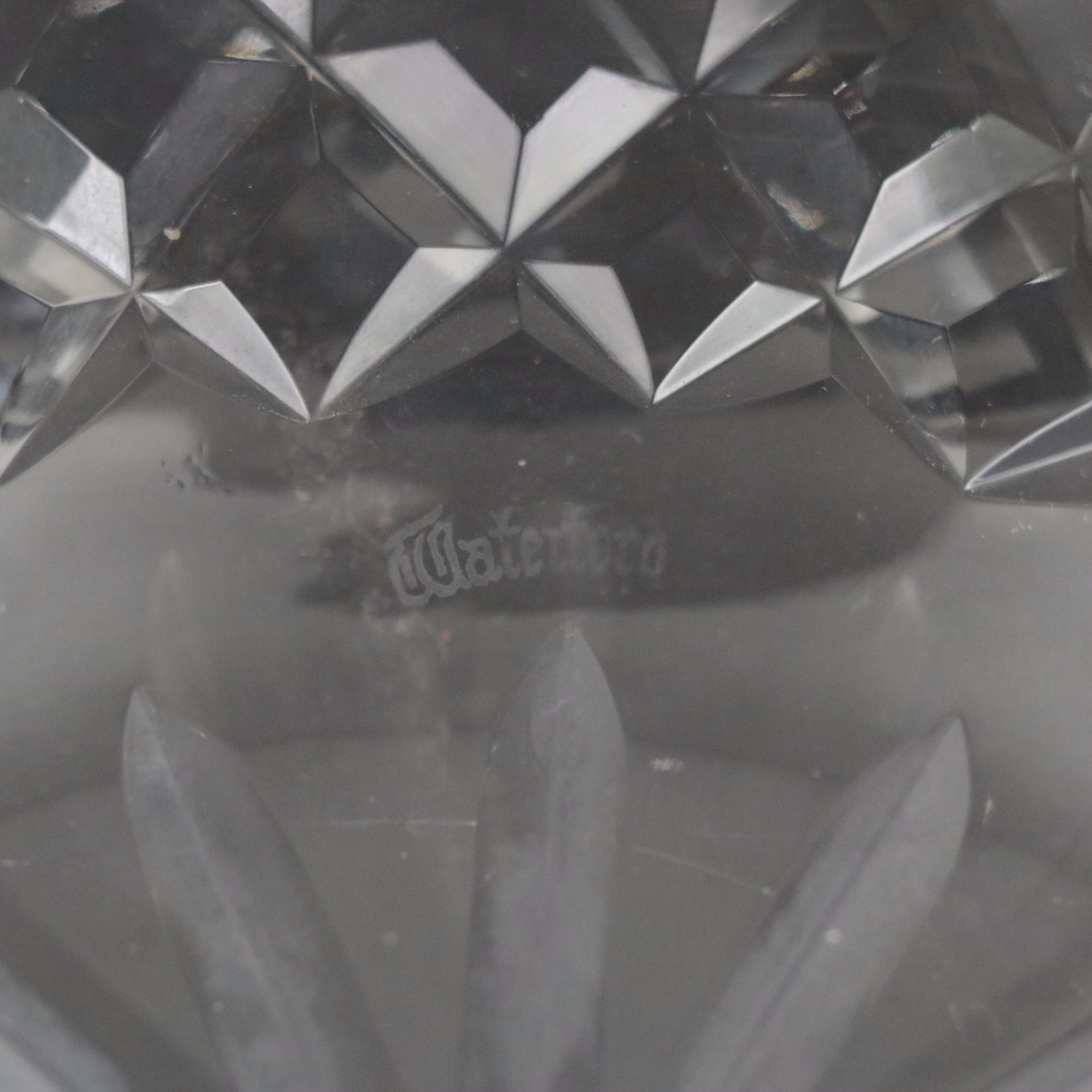 Waterford "Glandore" Crystal Round Bowl, Late 20th C.