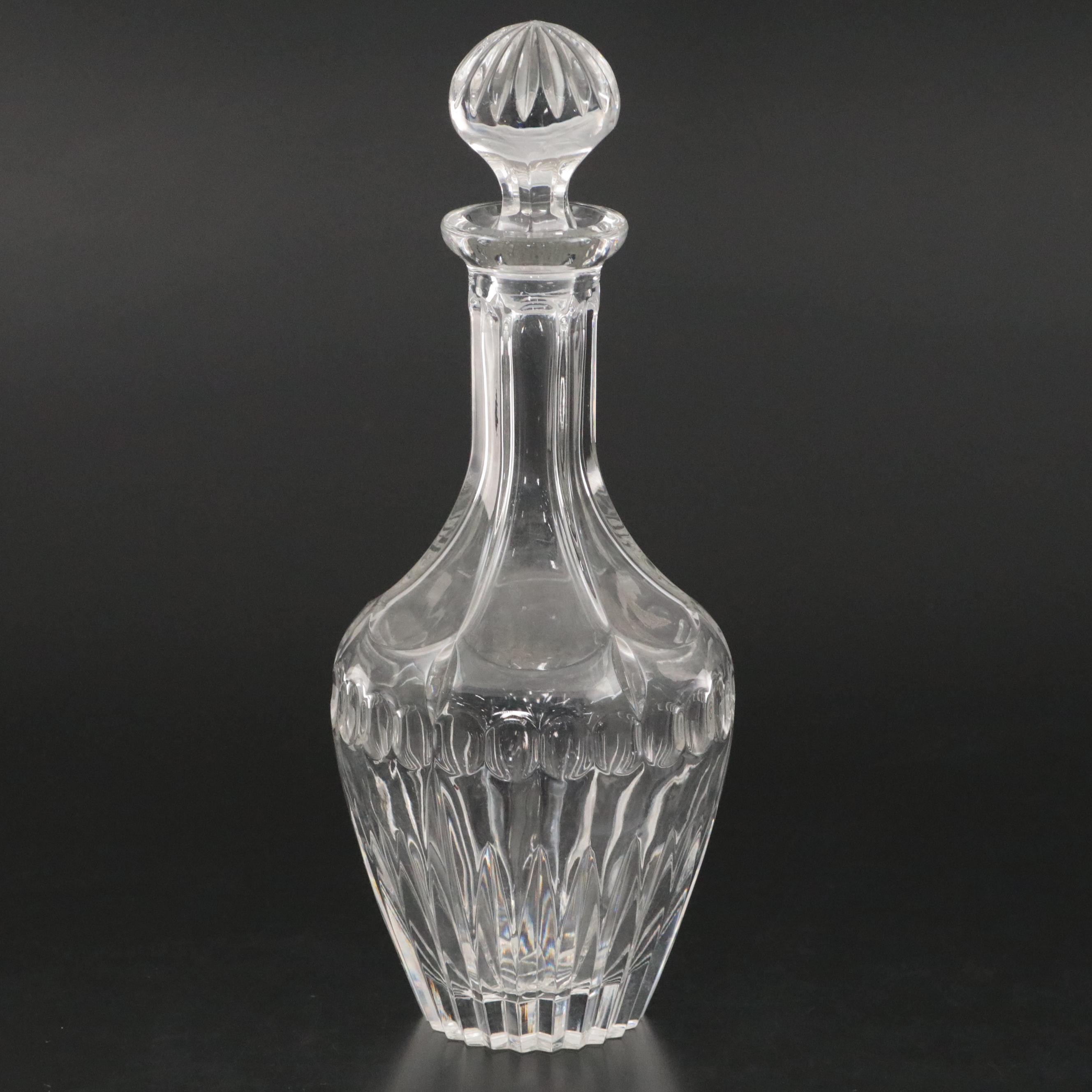 Princess House Crystal Decanter, Mid to Late 20th C.