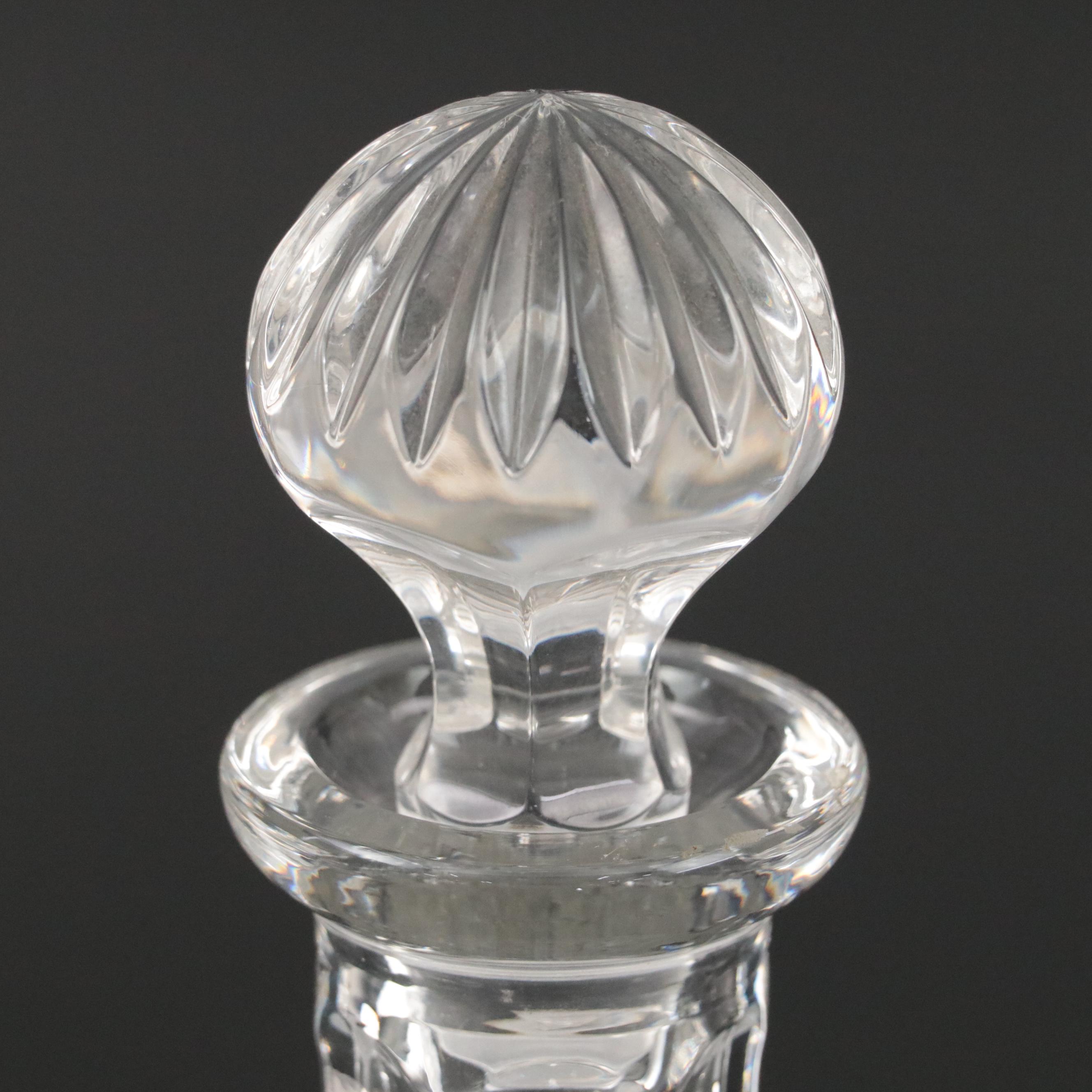 Princess House Crystal Decanter, Mid to Late 20th C.