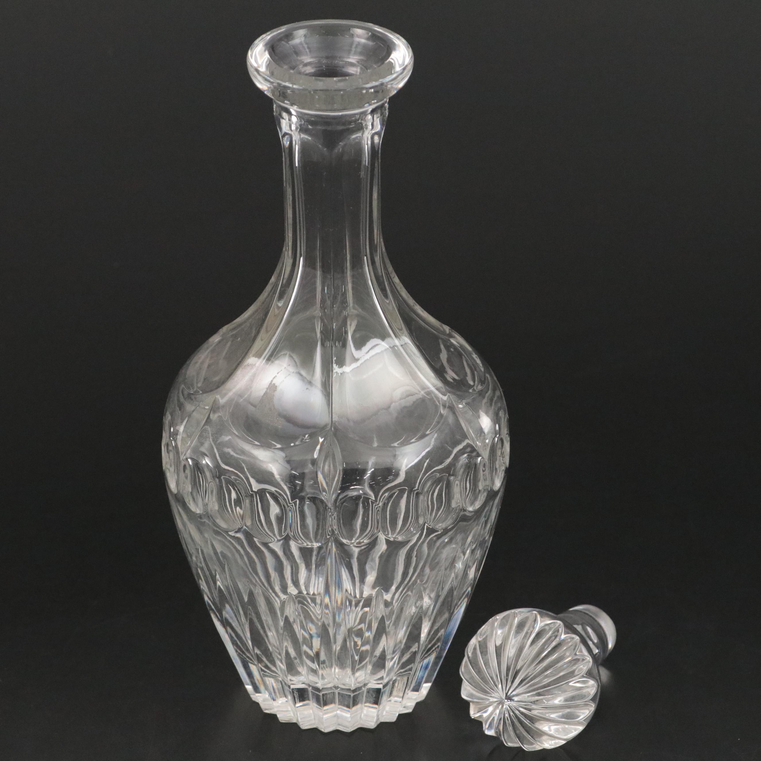 Princess House Crystal Decanter, Mid to Late 20th C.