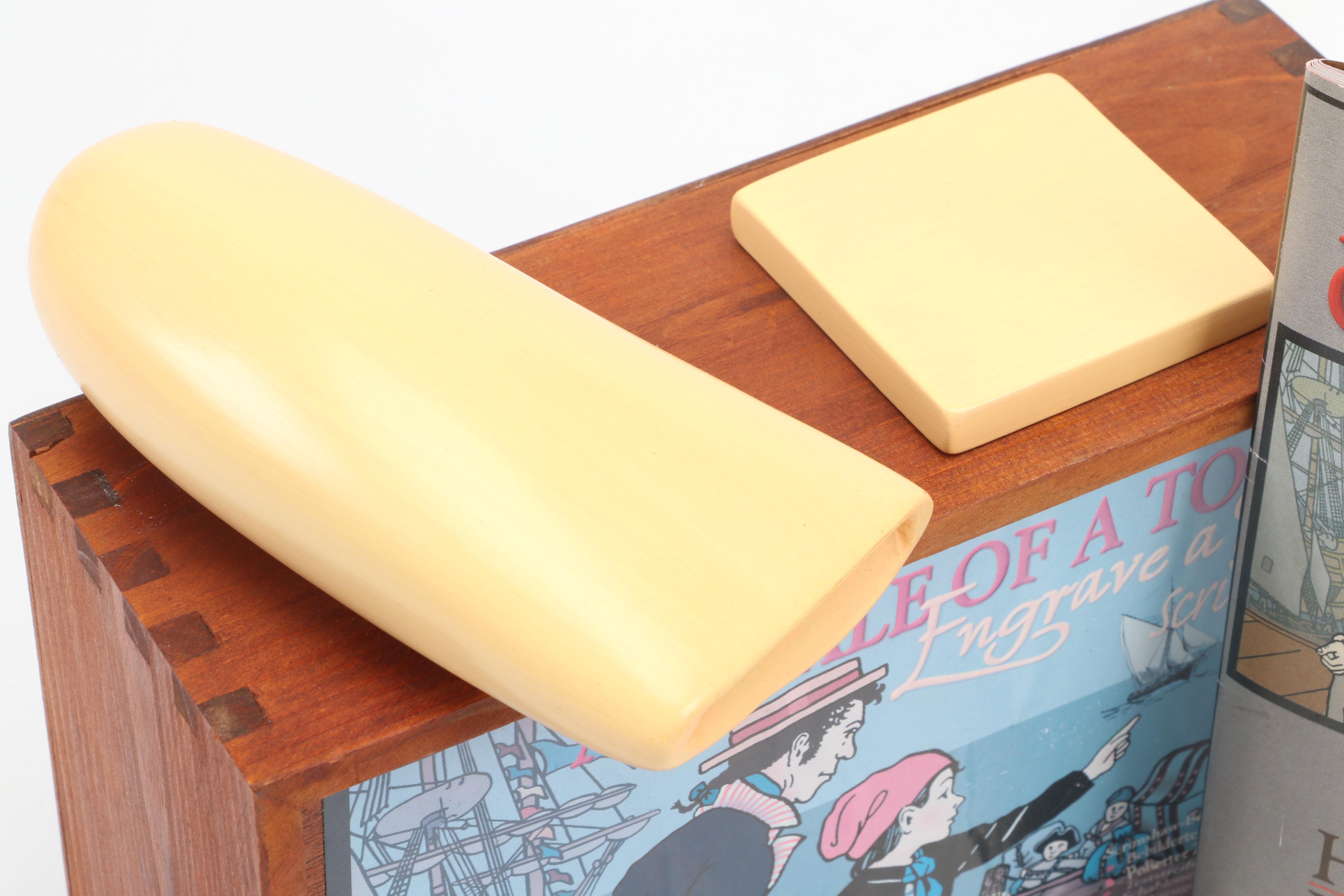 Authentic Models "A Whale Of A Tooth" Scrimshaw Engraving Practice Kit