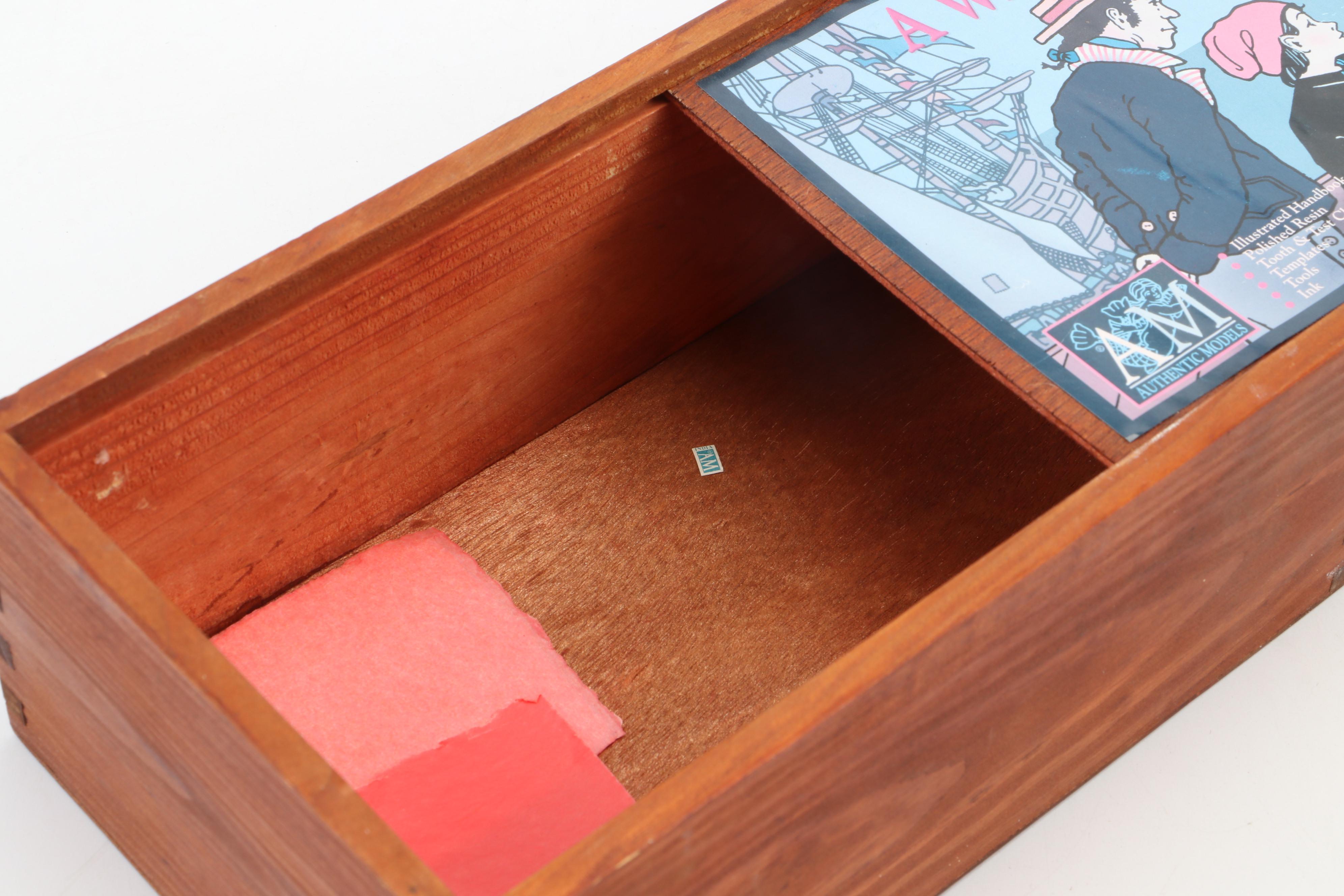 Authentic Models "A Whale Of A Tooth" Scrimshaw Engraving Practice Kit