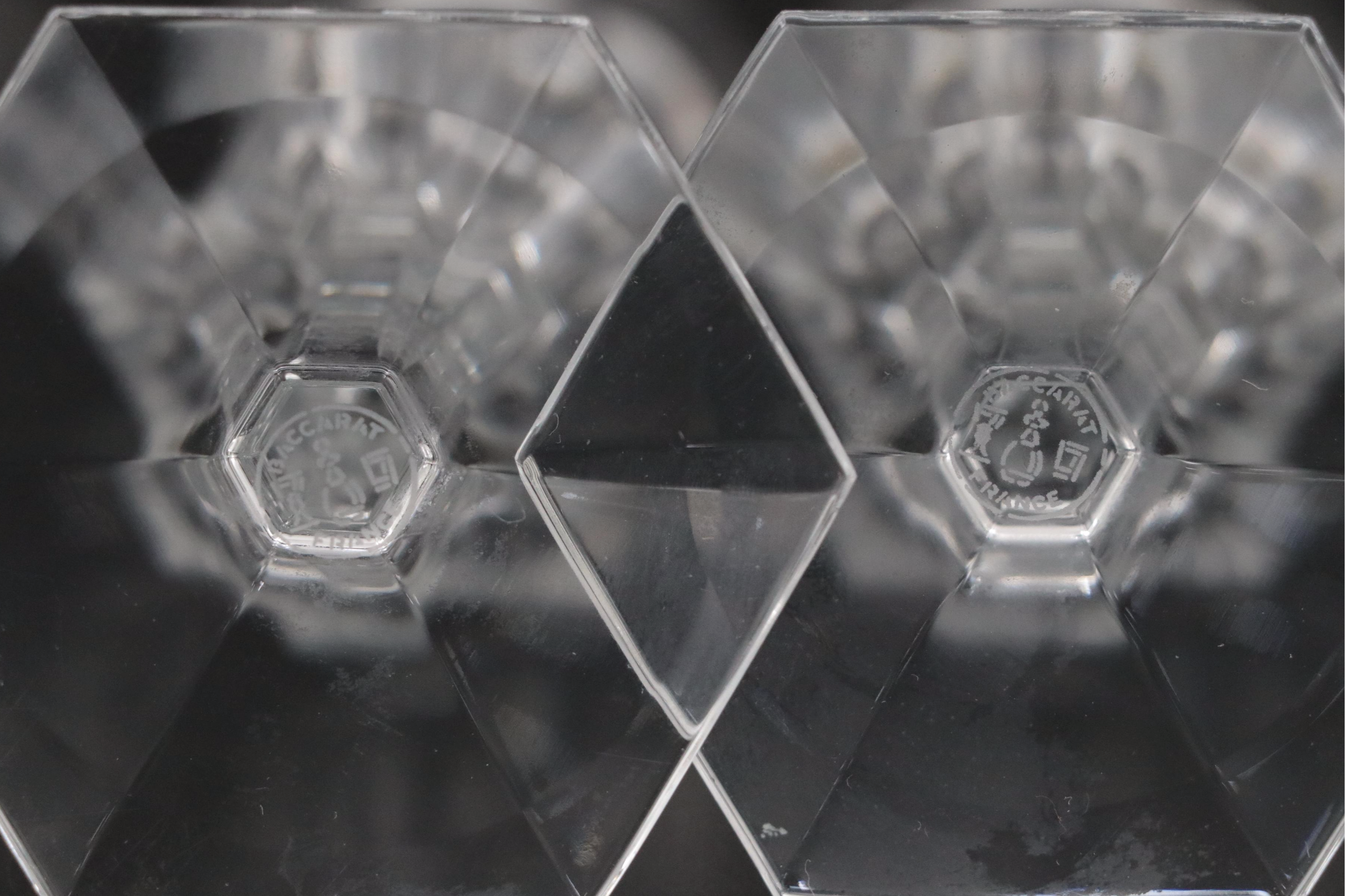 Baccarat "Malmaison" Crystal Champagne Flutes