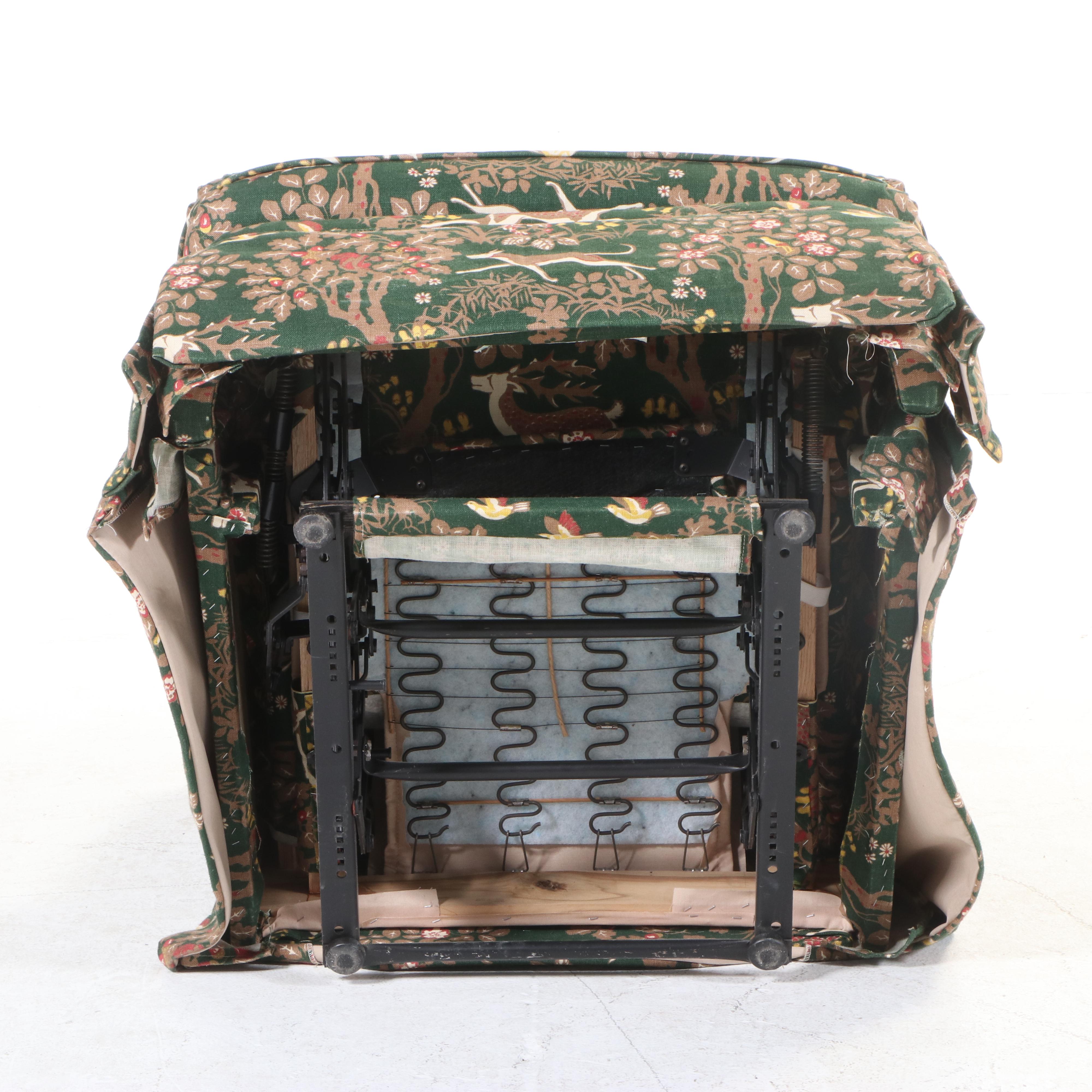 BarcaLounger Custom-Upholstered English Roll-Arm Recliner