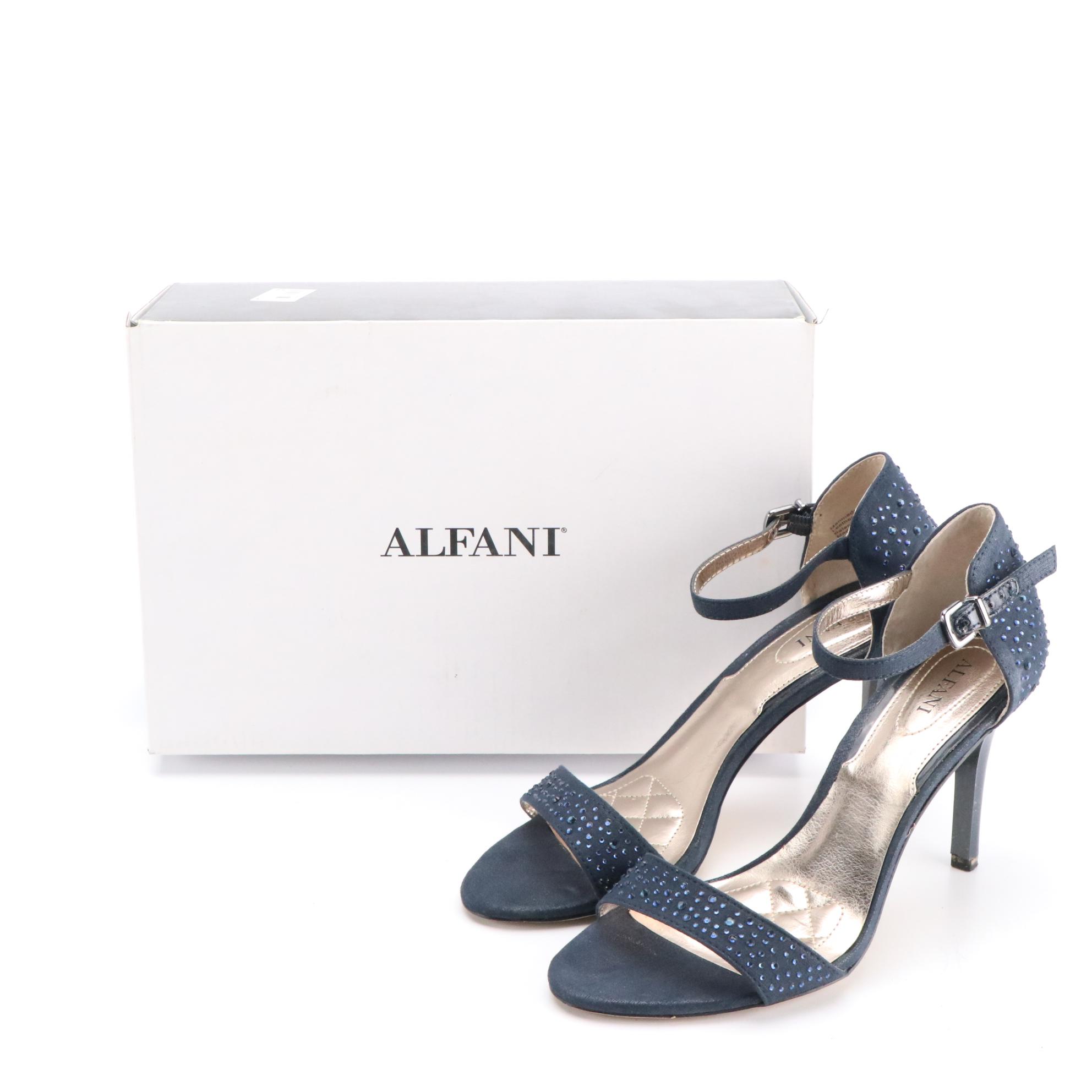 Alfani Embellished Ankle Strap Sandals and Kenneth Cole Reaction T-Strap Heels