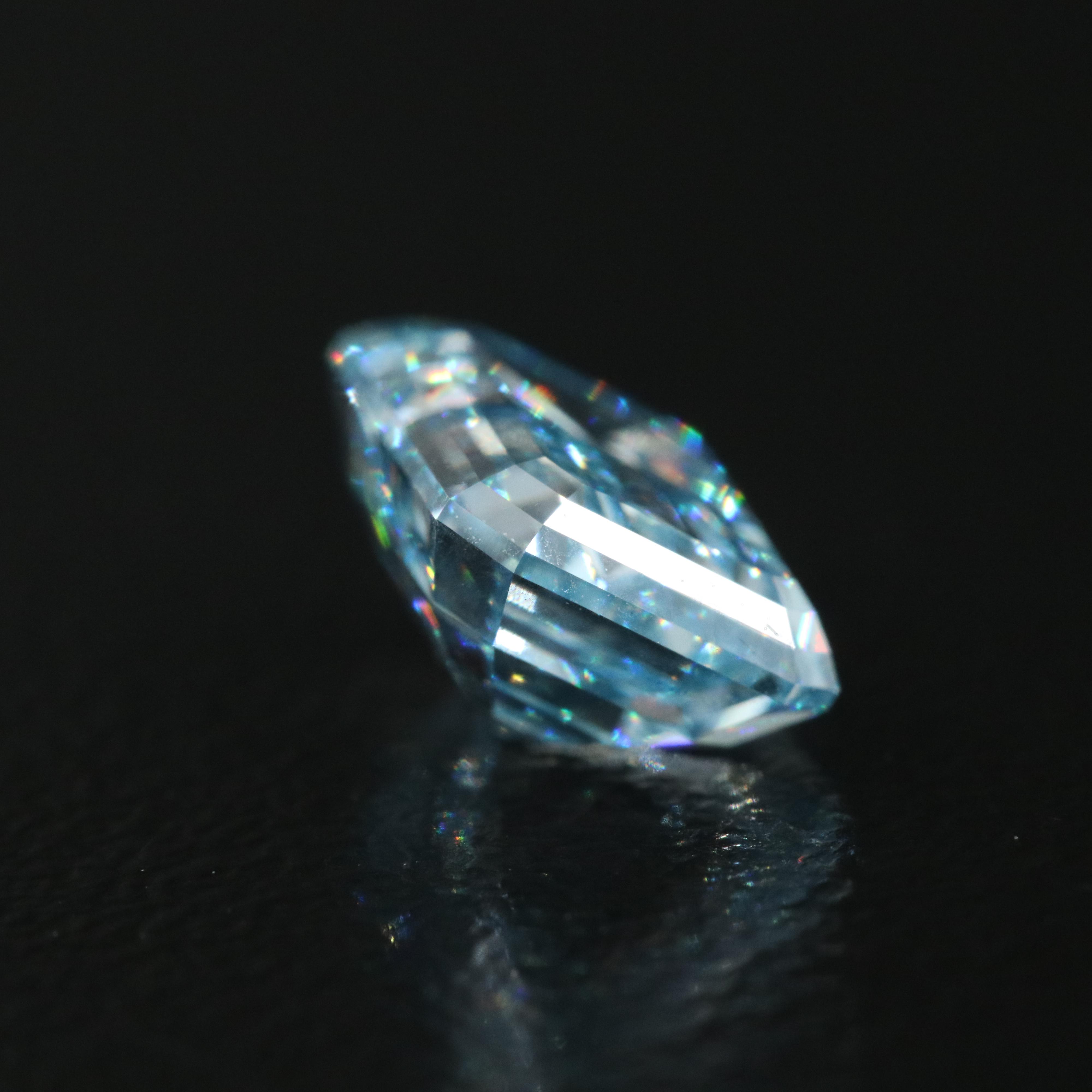 Loose 2.14 CT (Origin Undetermined) Fancy Blue Diamond