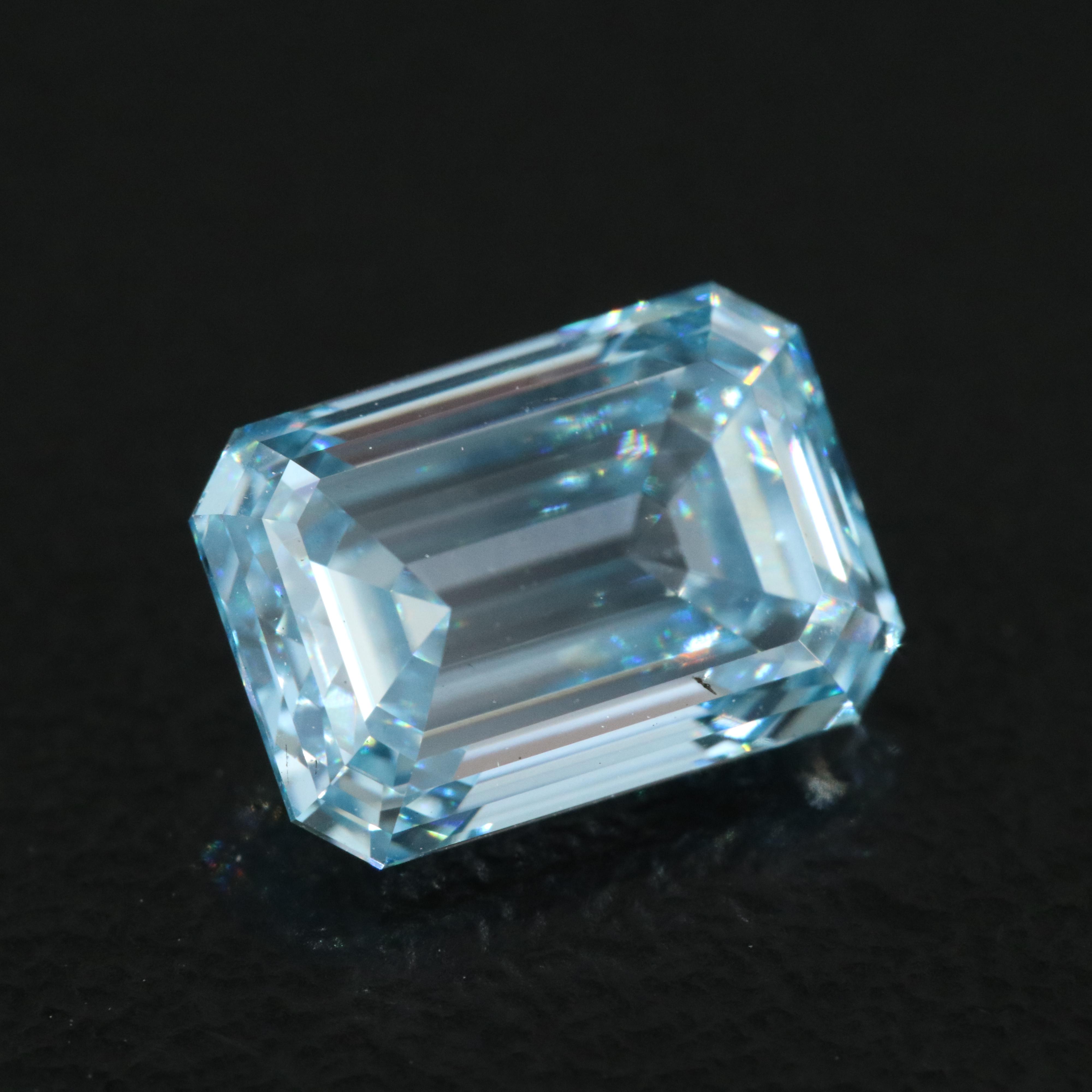 Loose 2.14 CT (Origin Undetermined) Fancy Blue Diamond