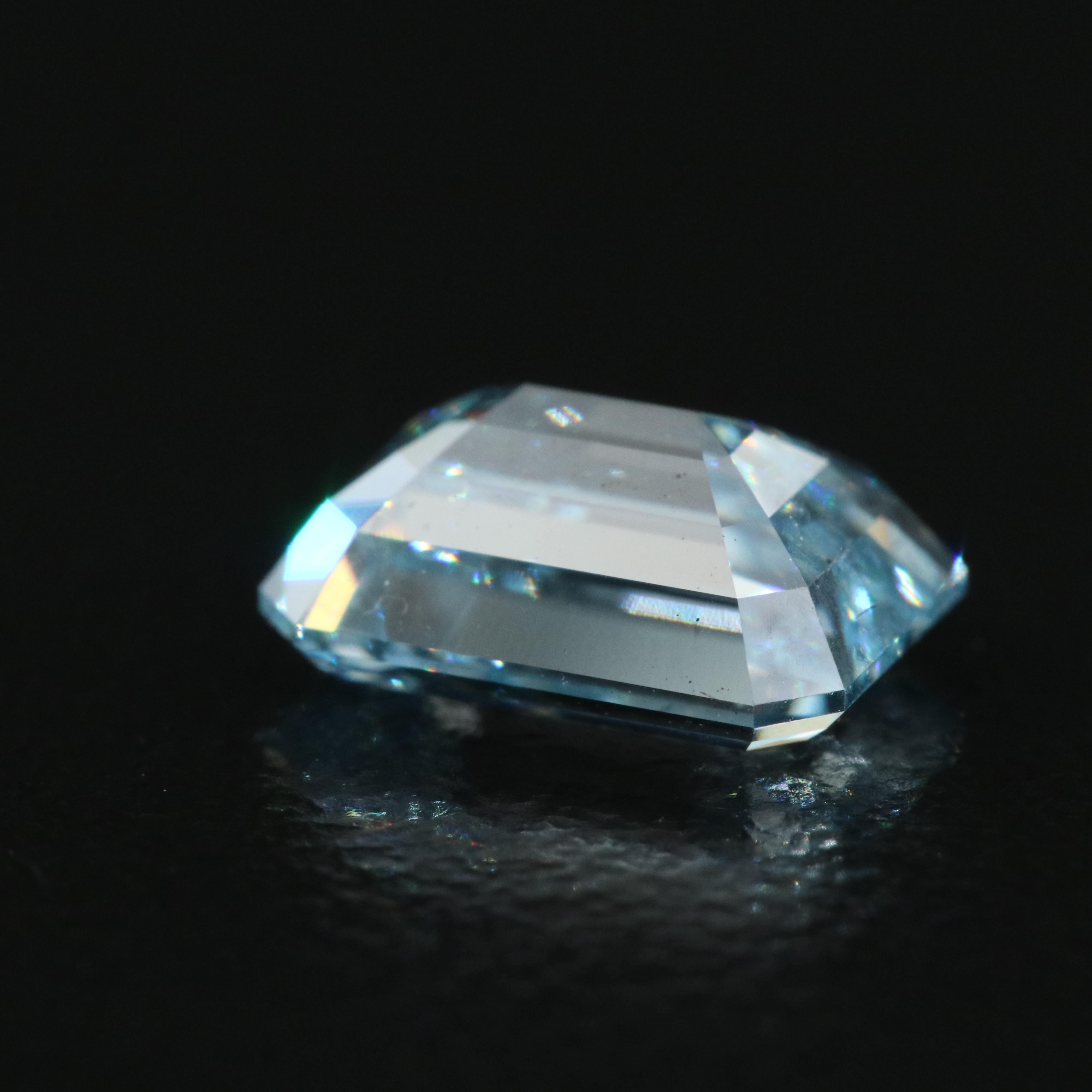 Loose 2.14 CT (Origin Undetermined) Fancy Blue Diamond