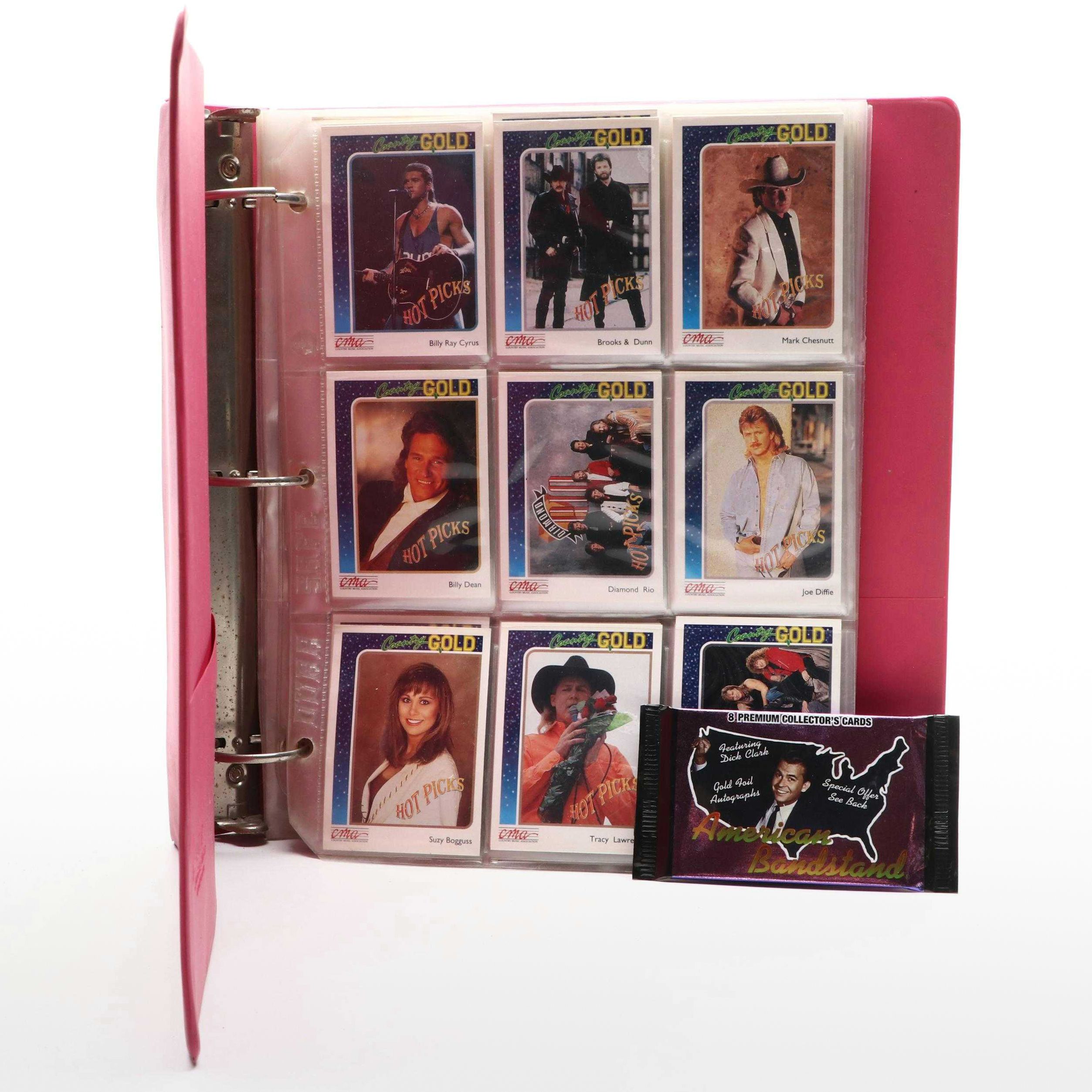 CMA Hot Picks Trading Cards in Binder and More